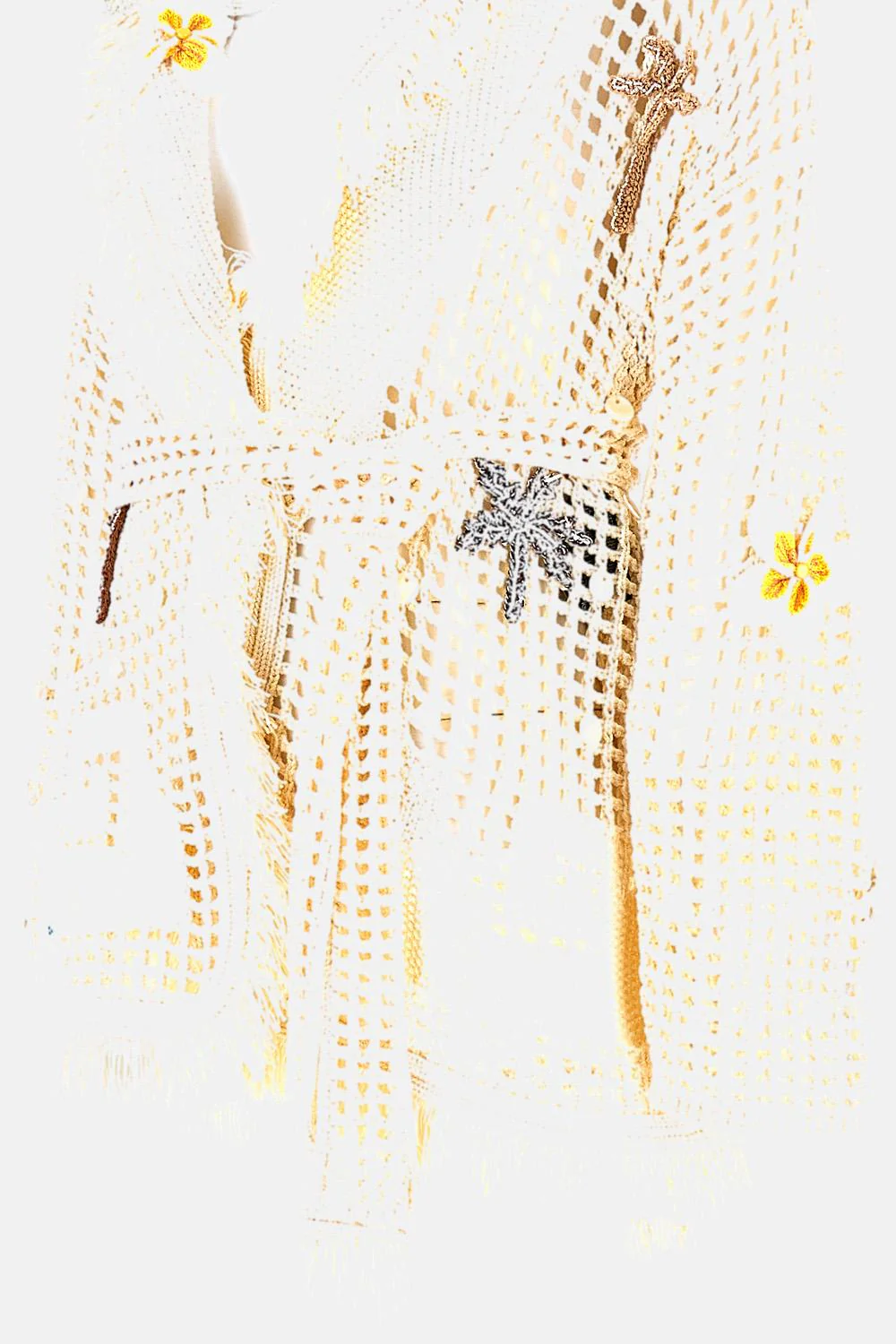 CARDIGAN LUNGO 'WHERE THE WAVES BEGINS' - Image 4