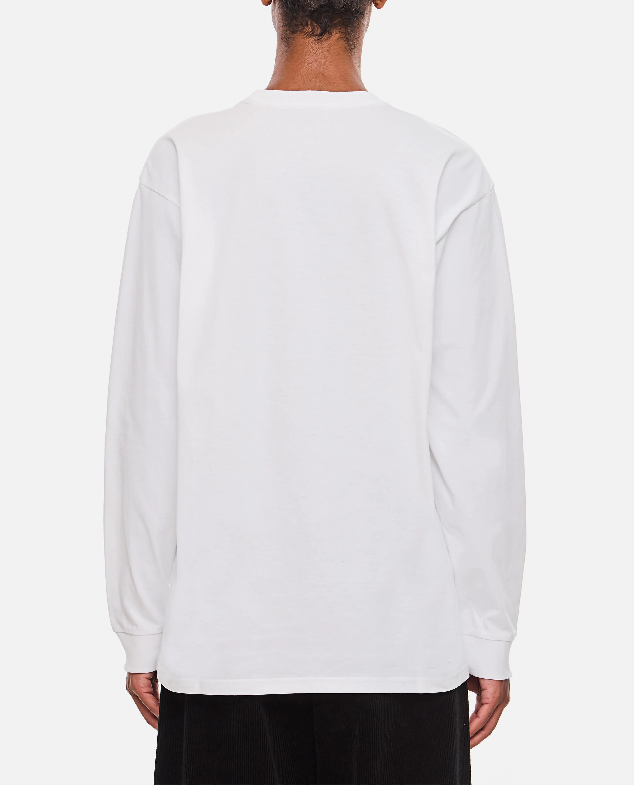 MAGLIA A MANICHE LUNGHE CHASE CON LOGO - Image 3