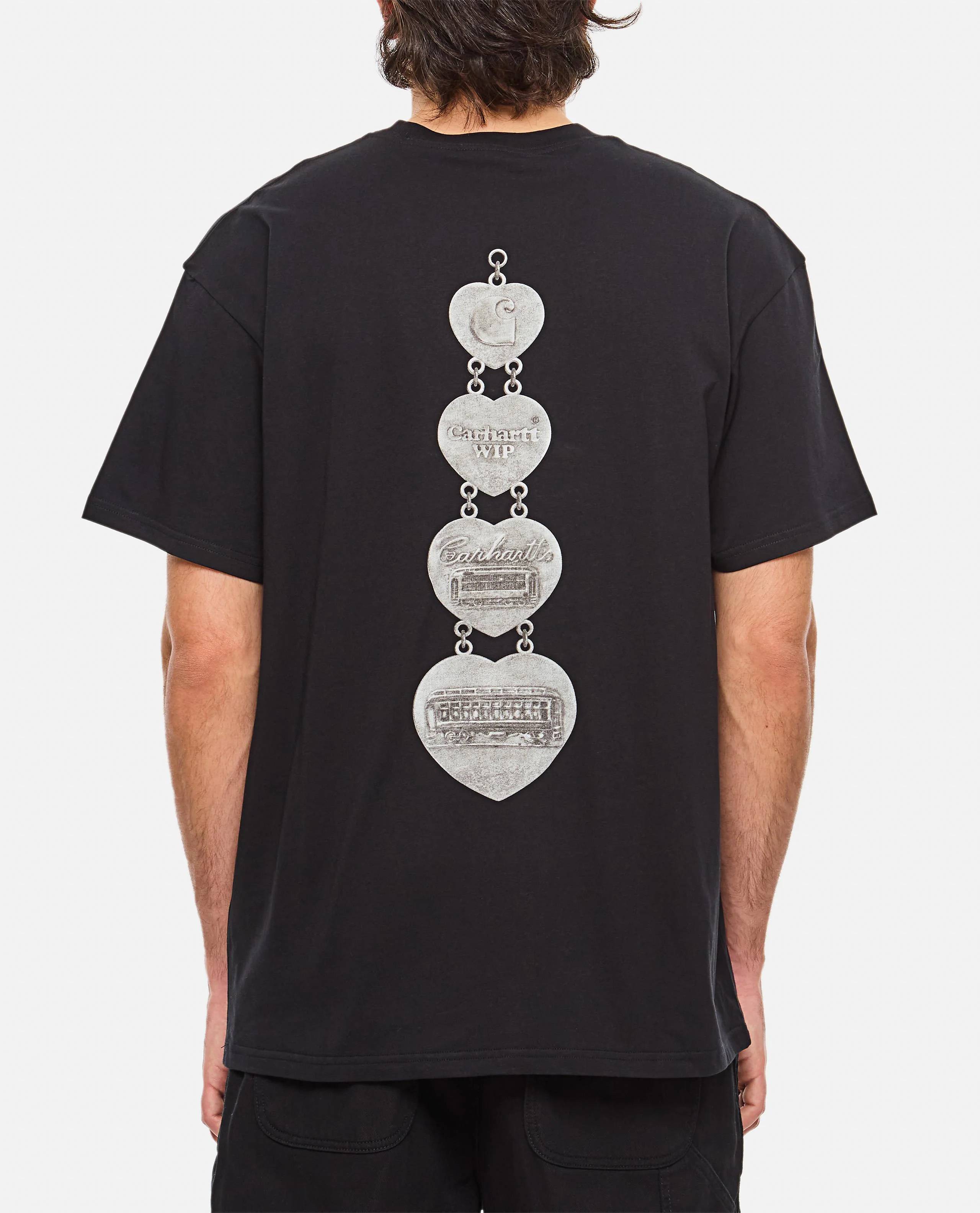 T-SHIRT HARTT CHAIN A MANICHE CORTE - Image 3
