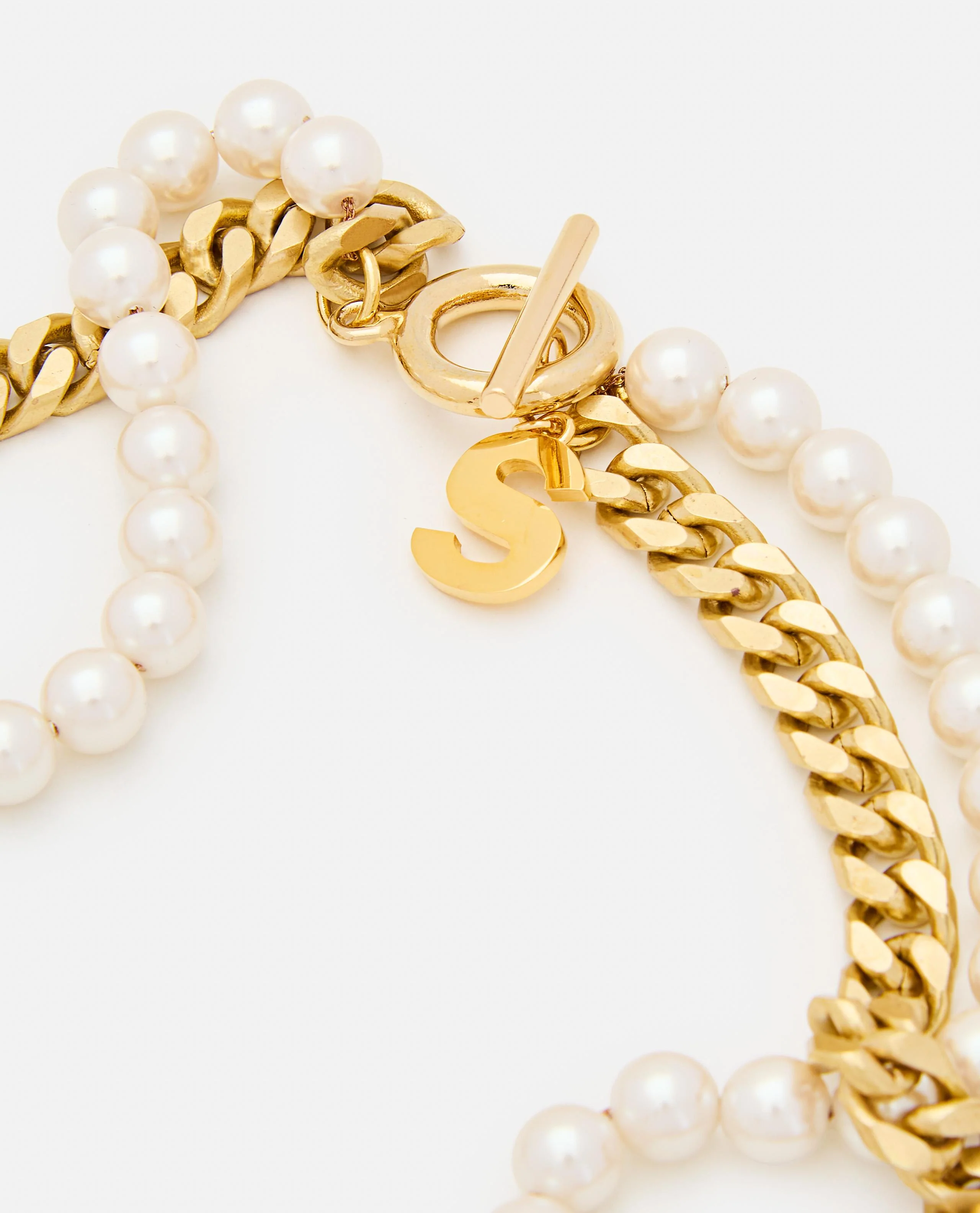 COLLANA LUNGA CON CATENA DI PERLE - Image 2