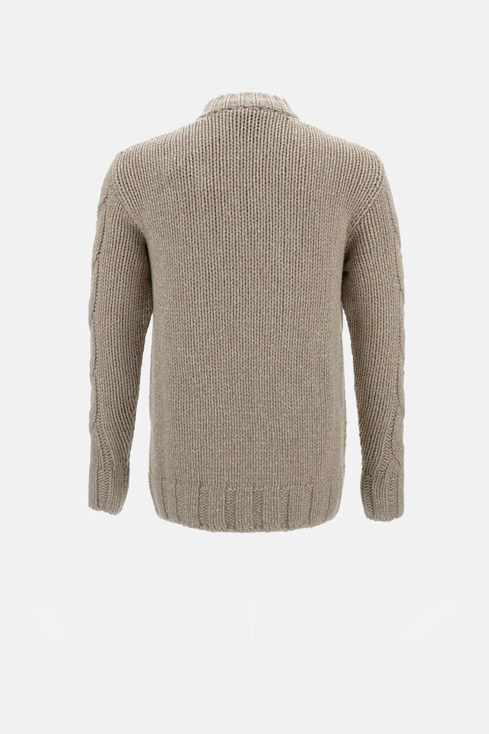 MAGLIONE IN CASHMERE CON ZIP - Image 2