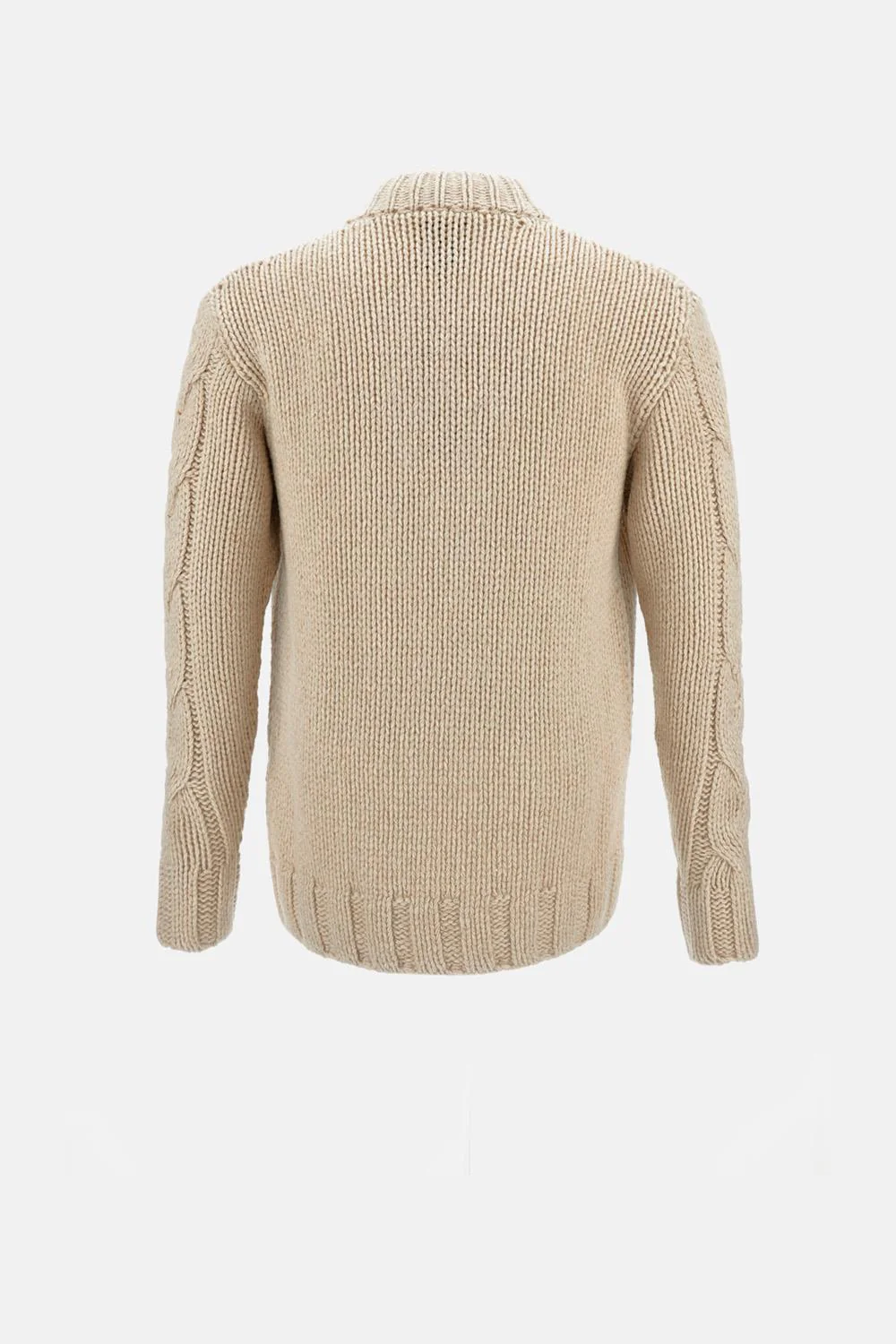 MAGLIONE IN CASHMERE CON ZIP - Image 2