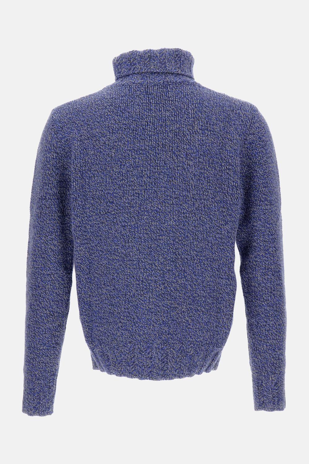 MAGLIONE IN LANA A COLLO ALTO - Image 2