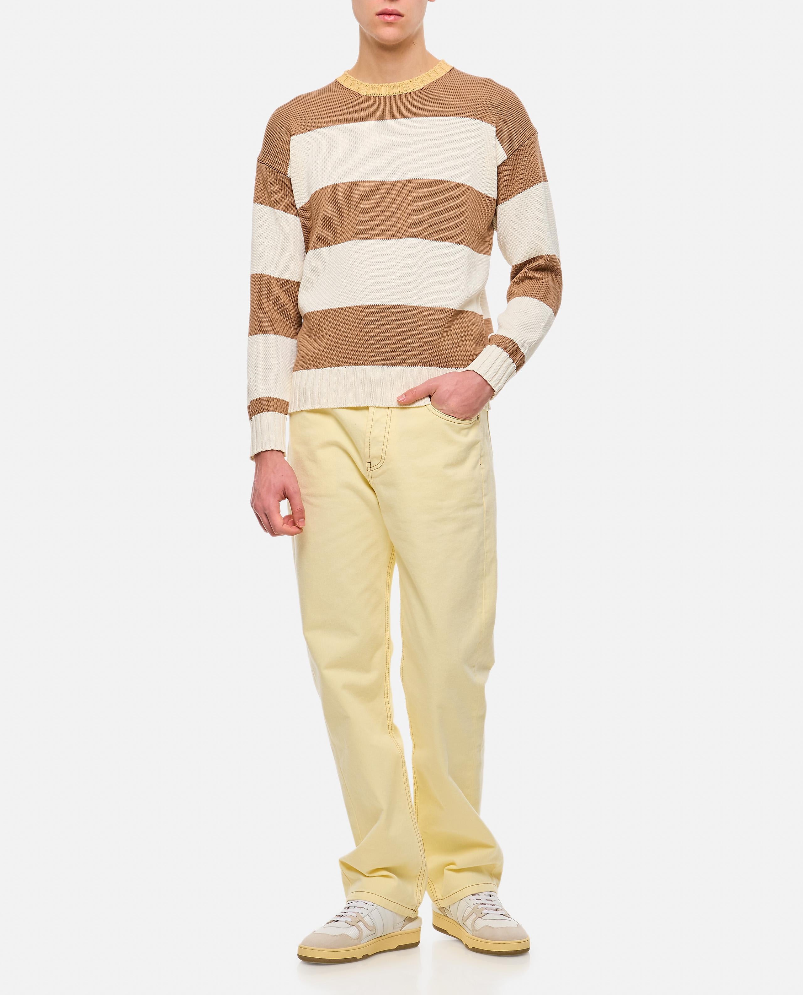 MAGLIA GIROCOLLO A RIGHE - Image 2