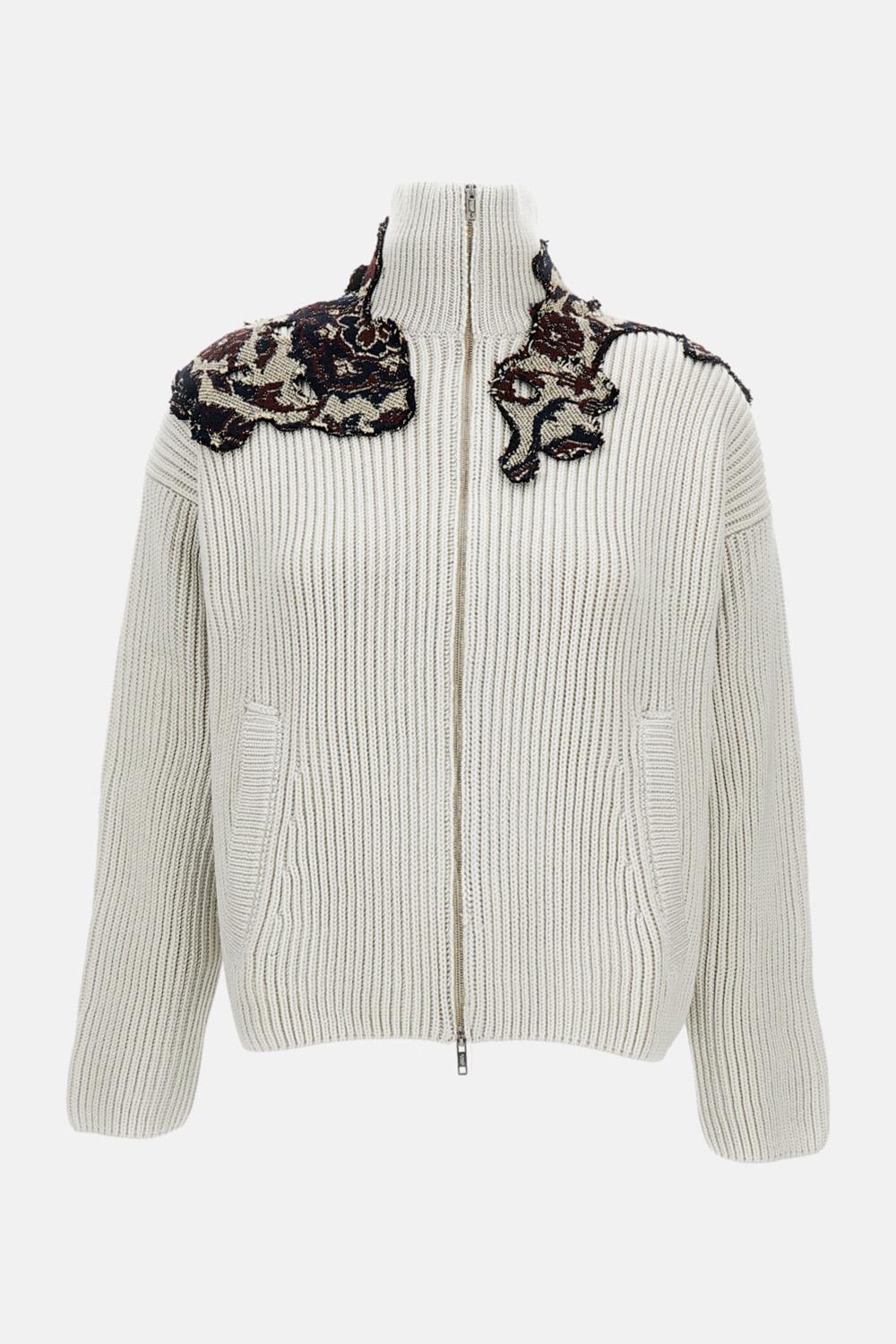 GIACCA BOMBER IN MAGLIA