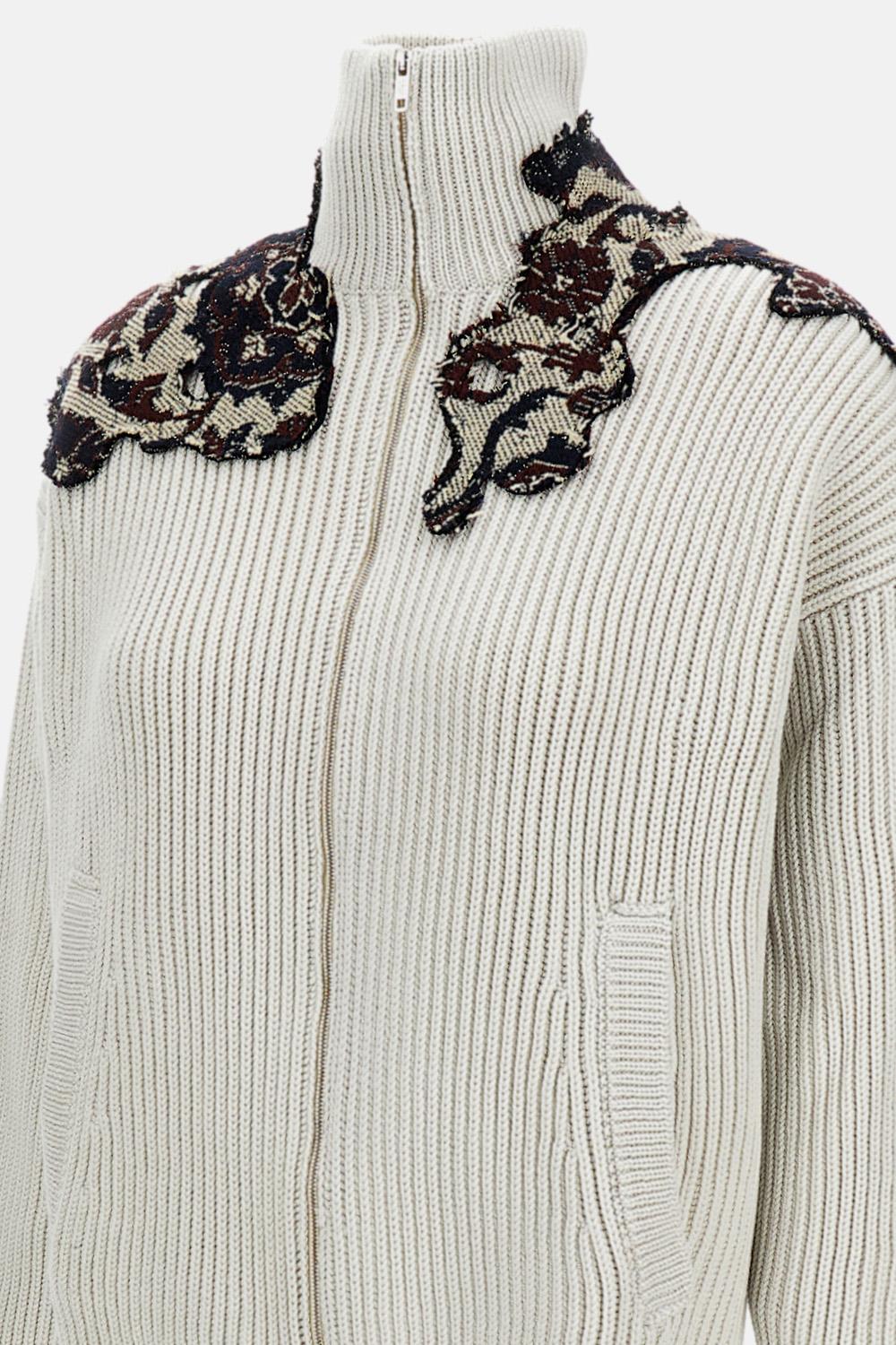 GIACCA BOMBER IN MAGLIA - Image 3