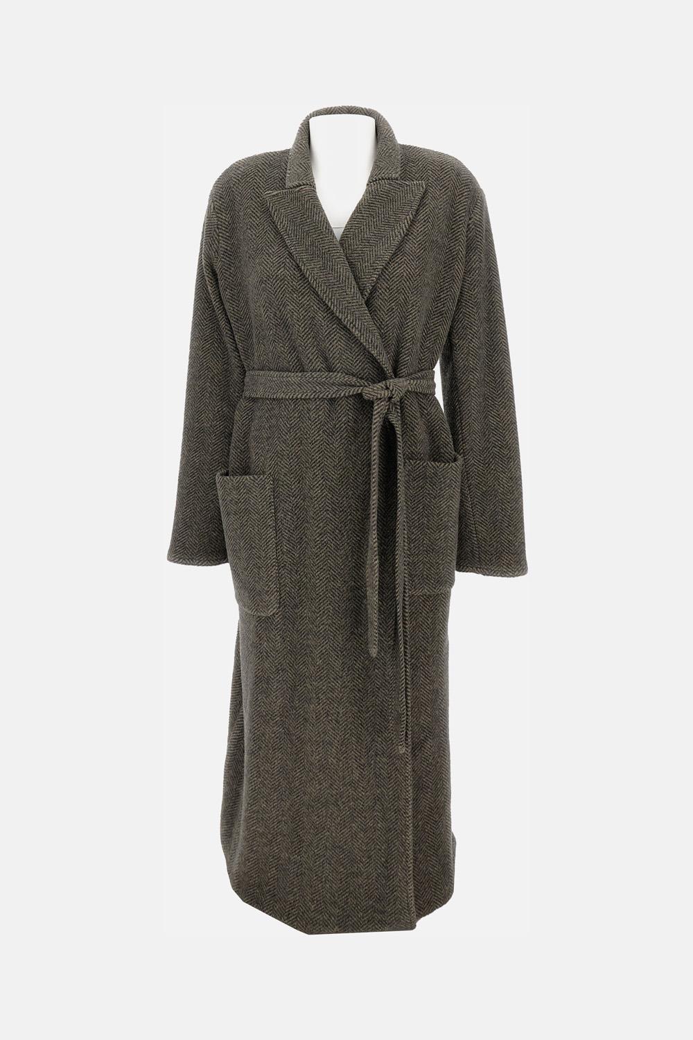 CAPPOTTO LUNGO CON TASCHE - Image 2