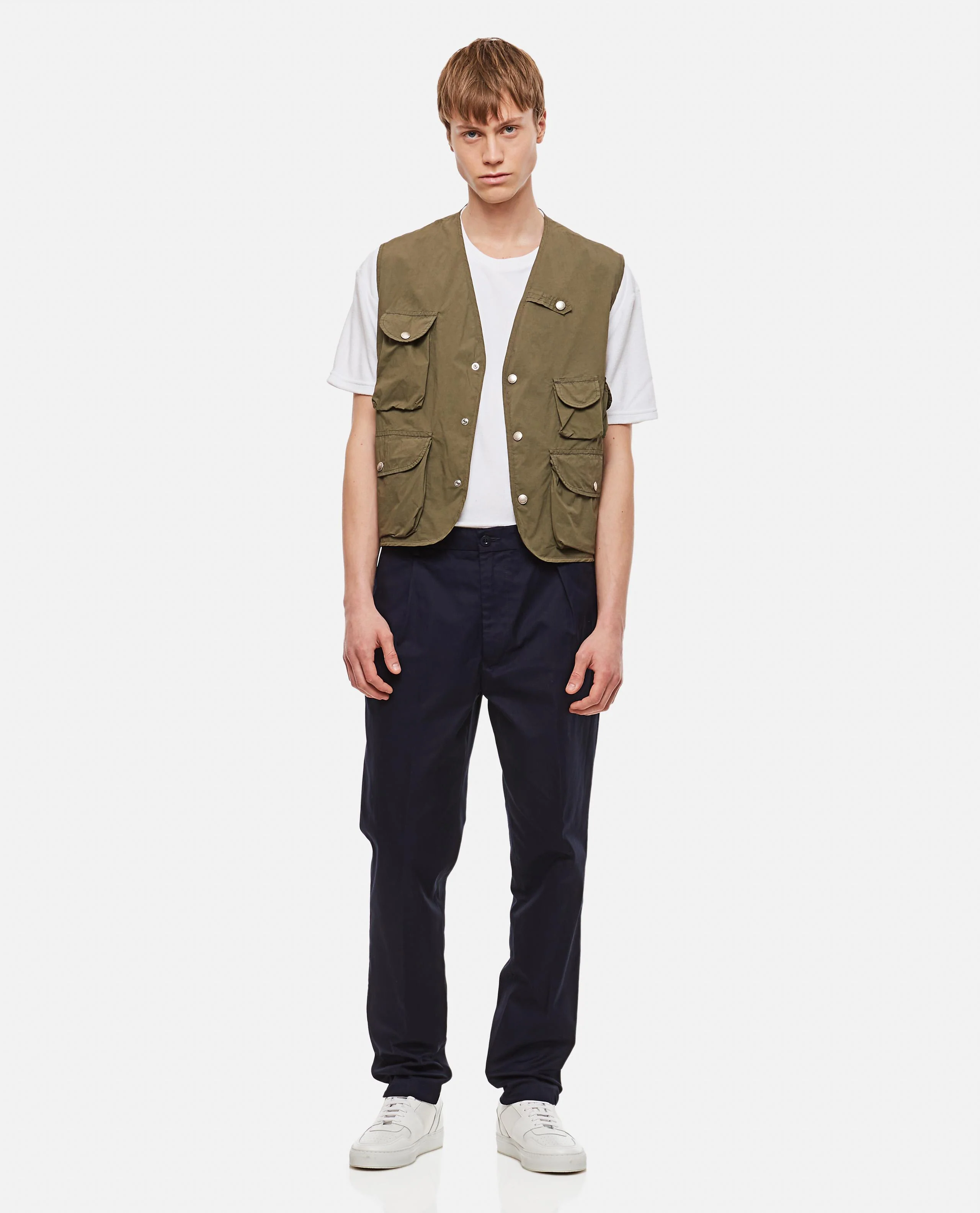 PANTALONI CHINO CON UNA PINCES - Image 2