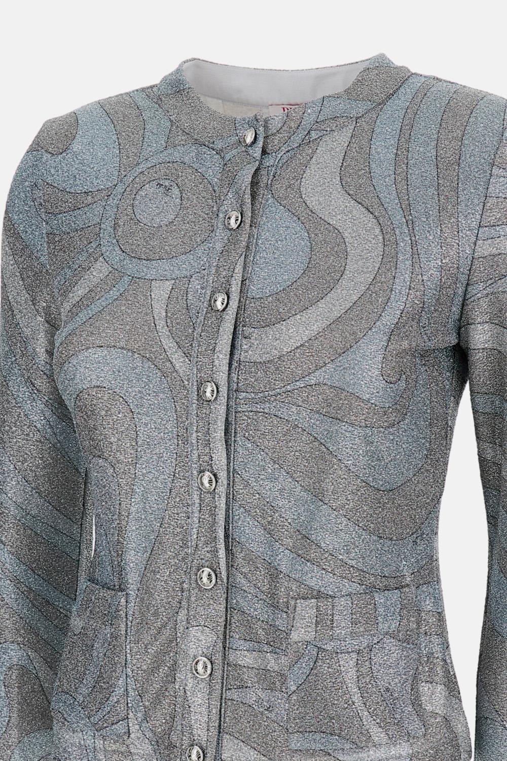 CARDIGAN IN  JERSEY LAME' - Image 3