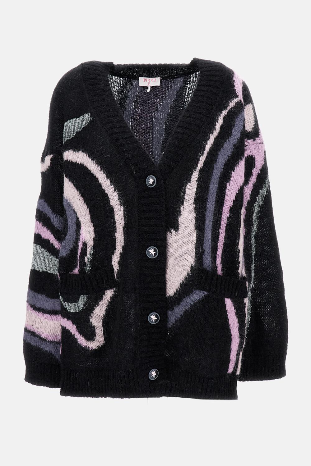 CARDIGAN IN MISTO MOHAIR