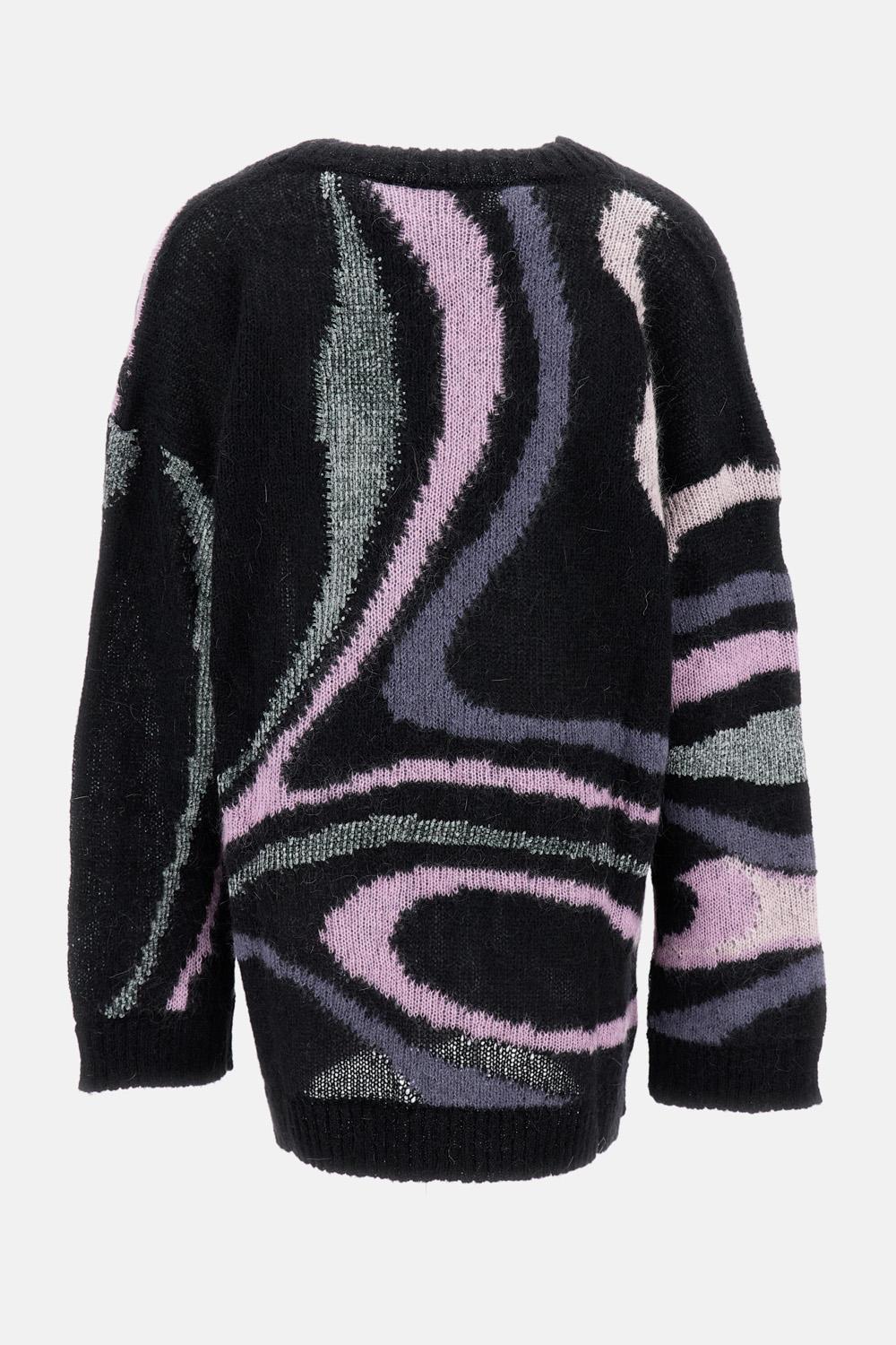 CARDIGAN IN MISTO MOHAIR - Image 2