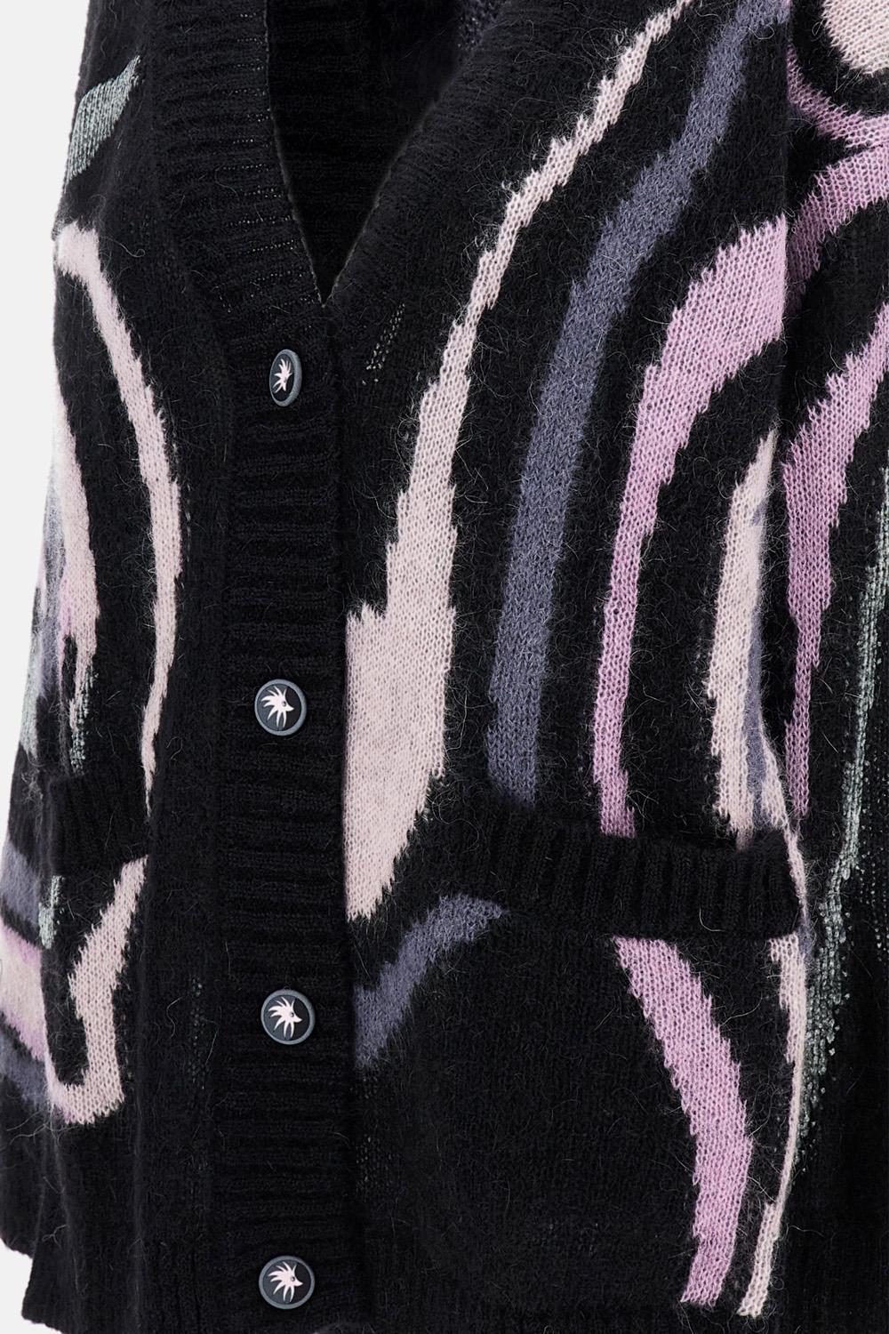 CARDIGAN IN MISTO MOHAIR - Image 3