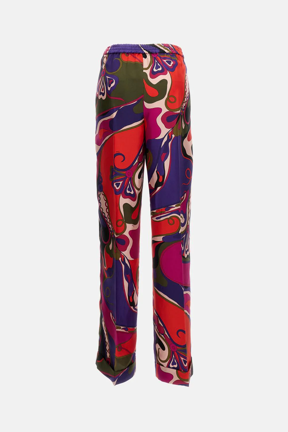 PANTALONI IN TWILL DI SETA - Image 2