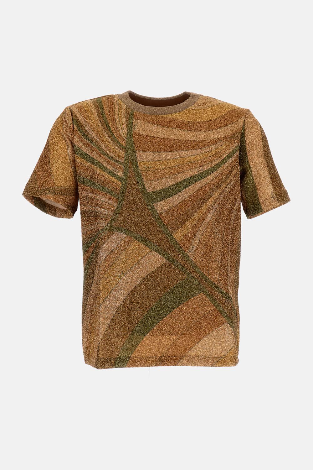 T-SHIRT IN JERSEY LAME'
