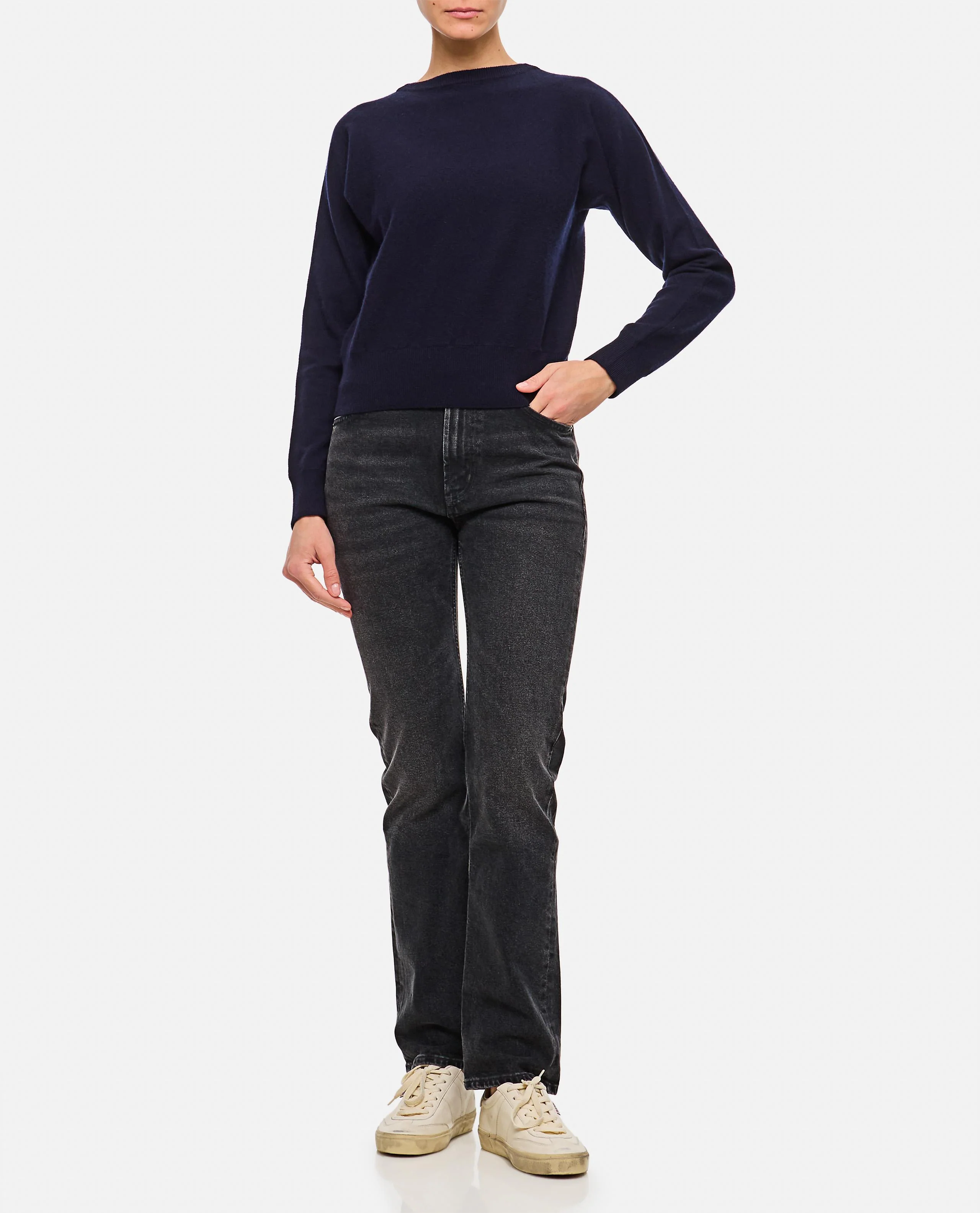 BELLE CASHMERE STRETCH 2.26 PULLOVER - Image 2