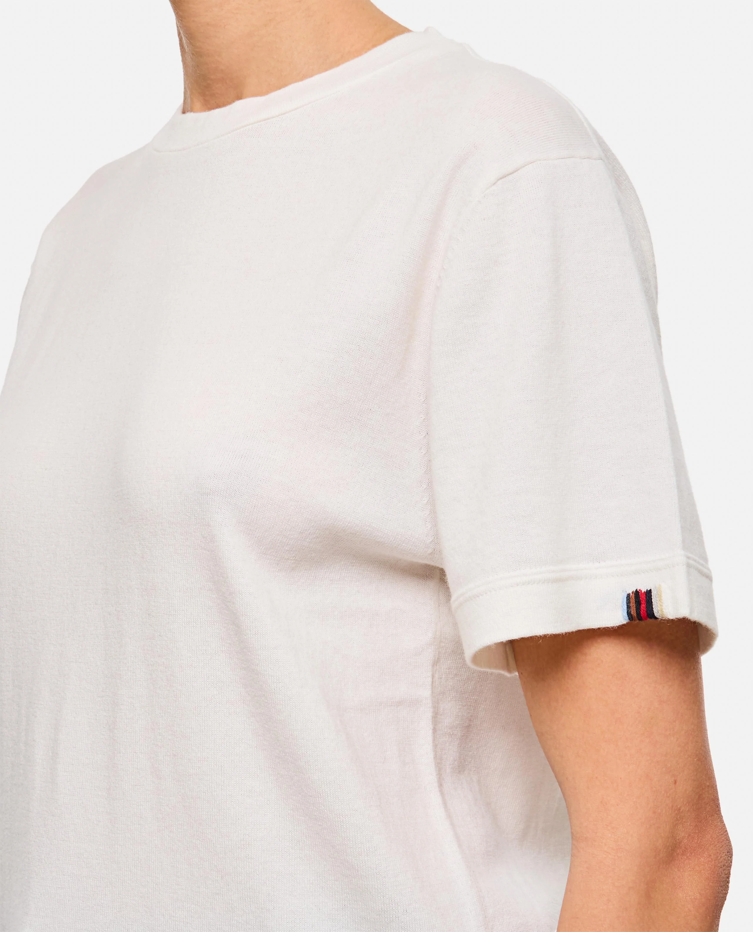 T-SHIRT COTONE E CASHMERE - Image 4