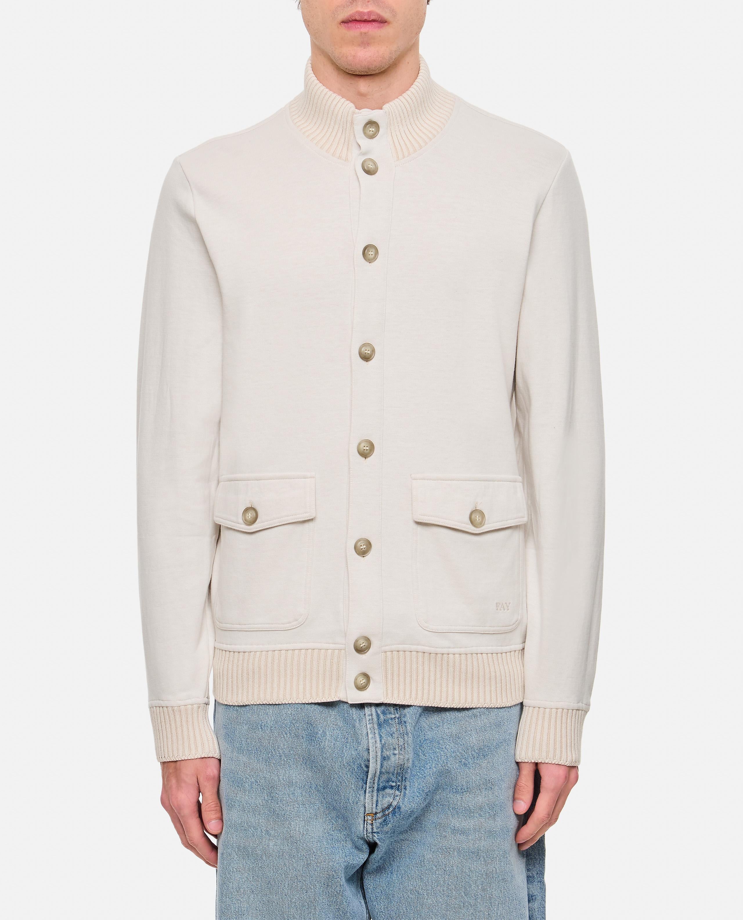 GIUBBINO FELPA BOMBER