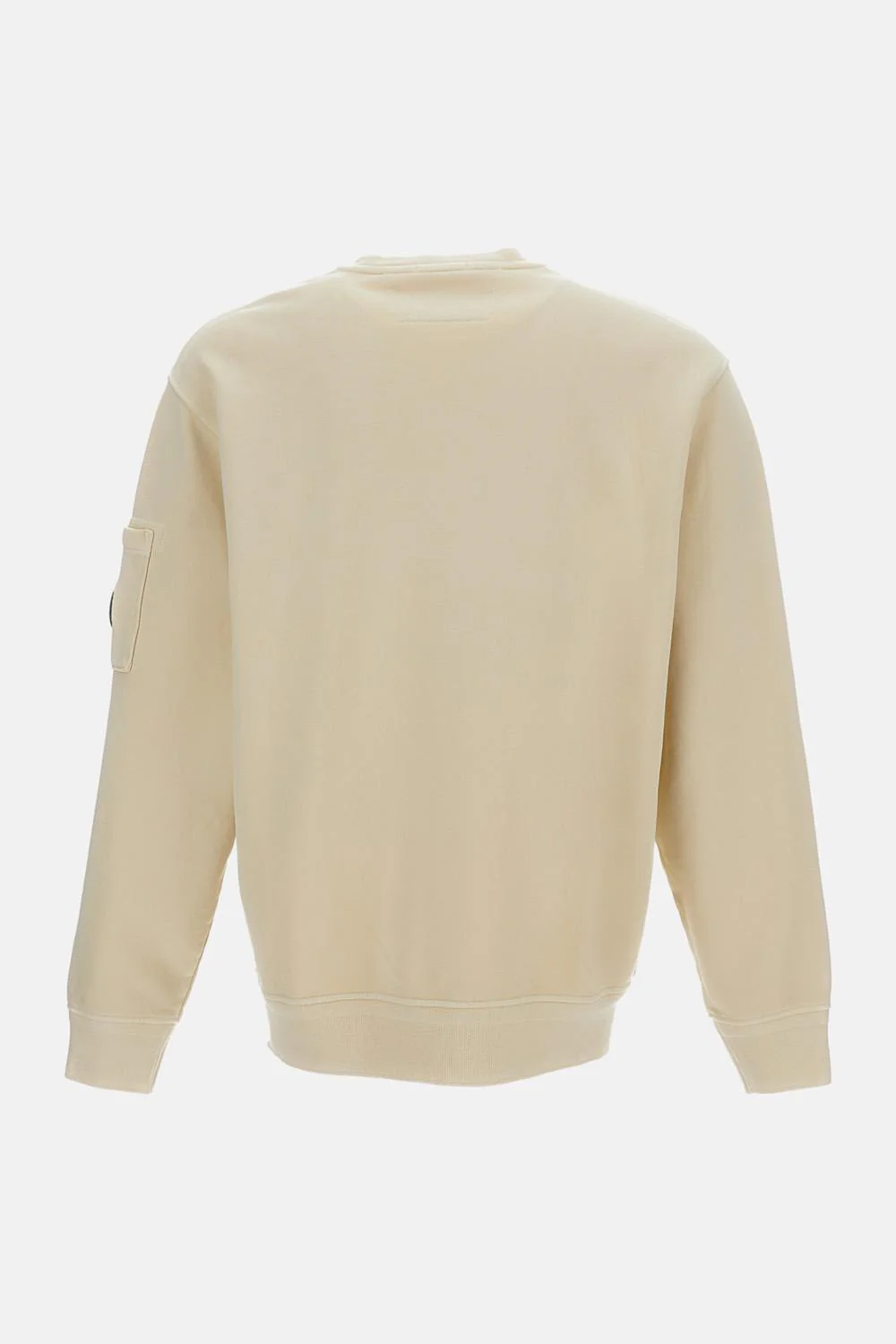 FELPA GIROCOLLO IN COTONE DIAGONAL FLEECE CON LENTE - Image 2
