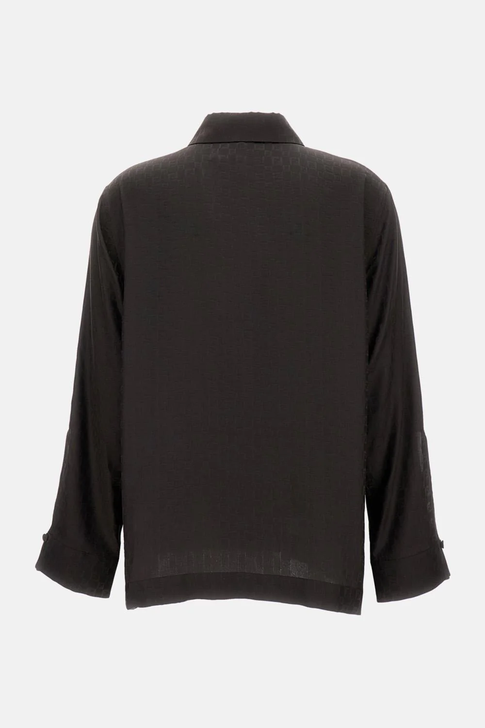 Camicia in seta jacquard FF - Image 2