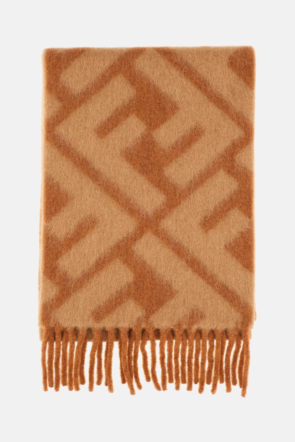 SCIARPA FF IN ALPACA E LANA