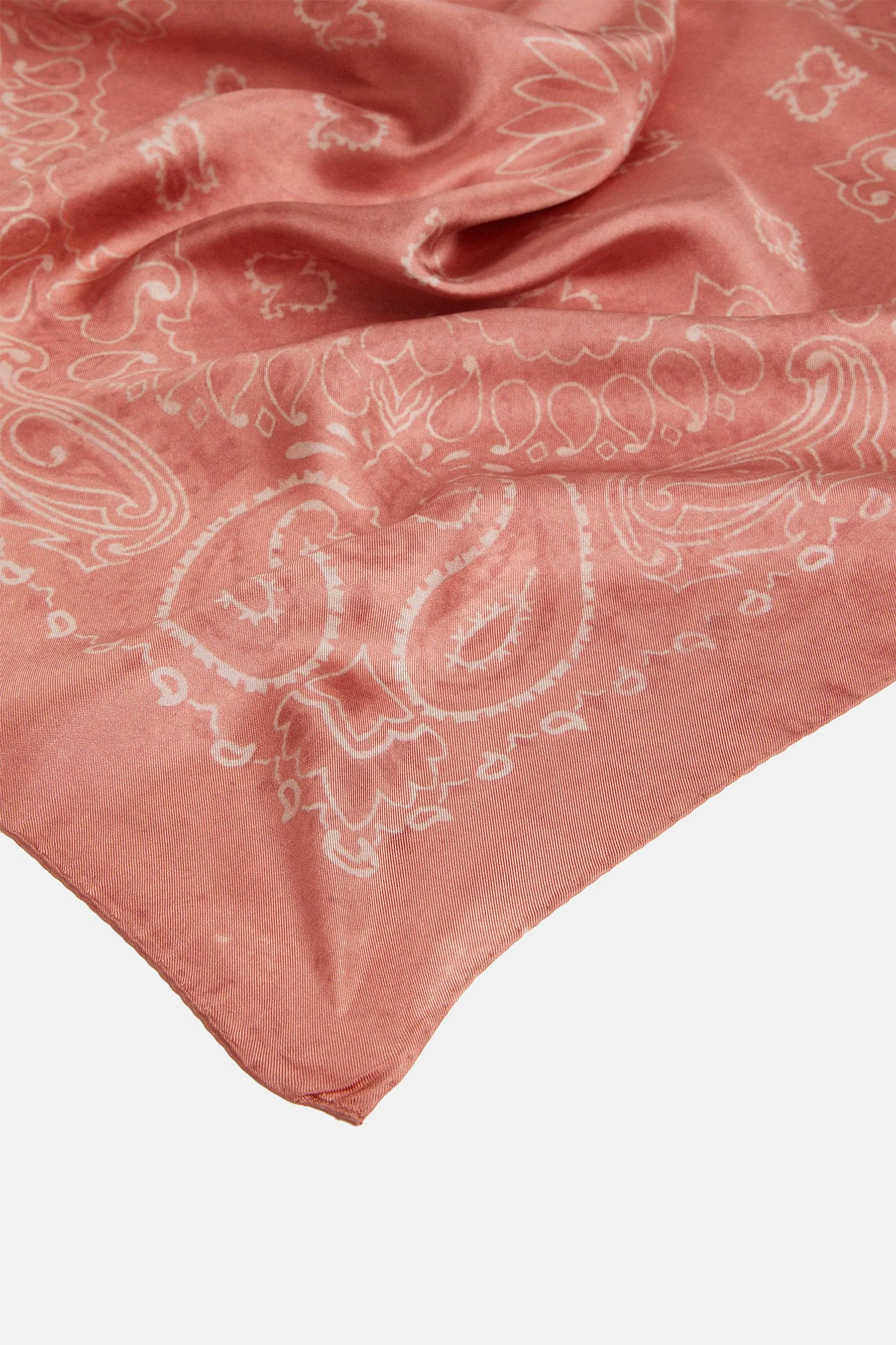 FOULARD STAMPA PAISLEY IN SILK - Image 2