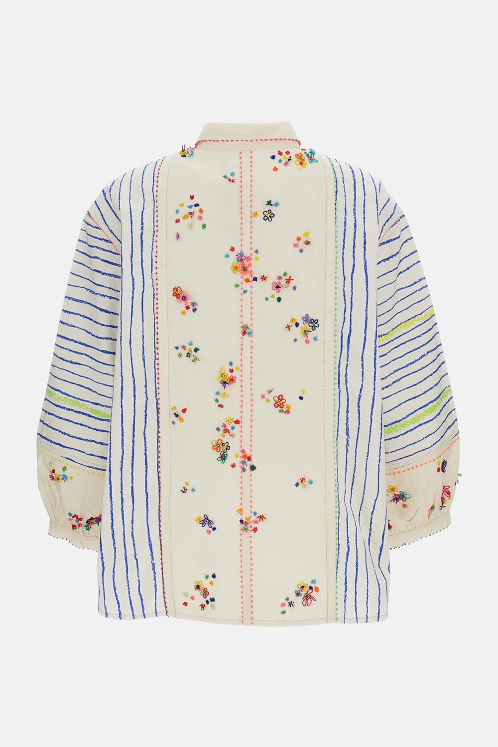 GIACCA CAMICIA RICAMATA - Image 2
