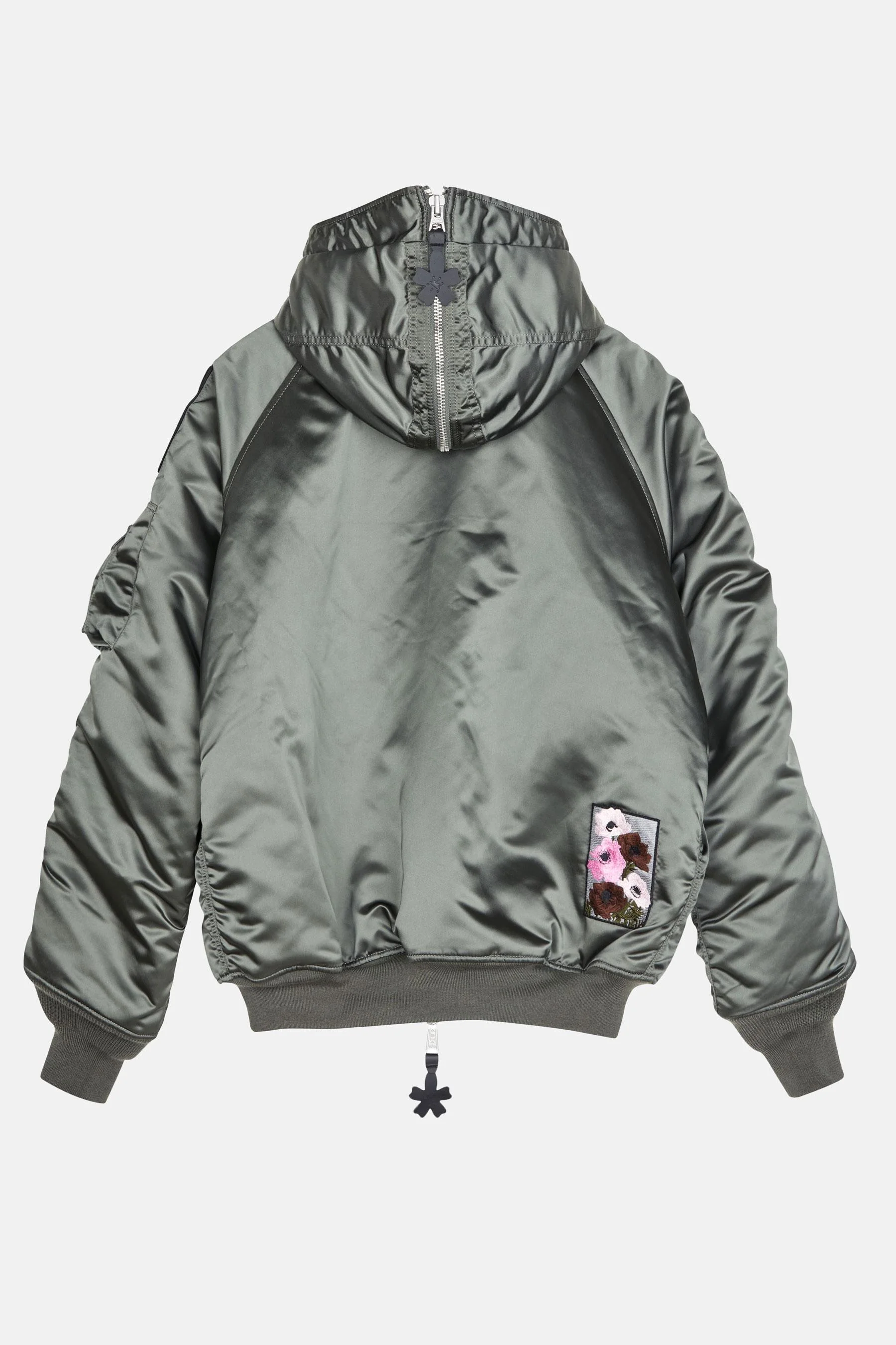 GIACCA CECILIE BAHNSEN X ALPHA INDUSTRIES IN NYLON CON PATCH - Image 3