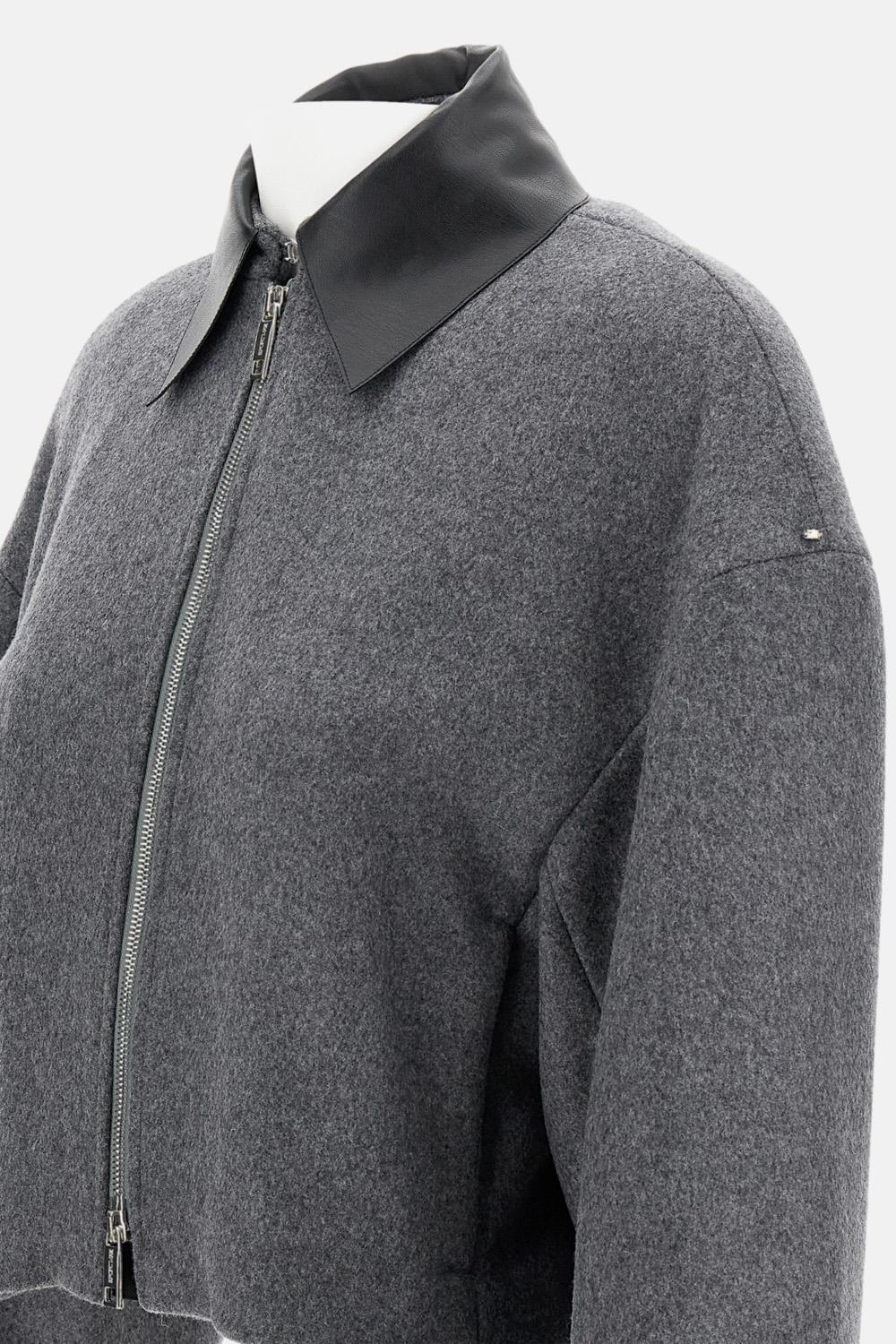 GIACCA CORTA IN LANA VACUO - Image 3