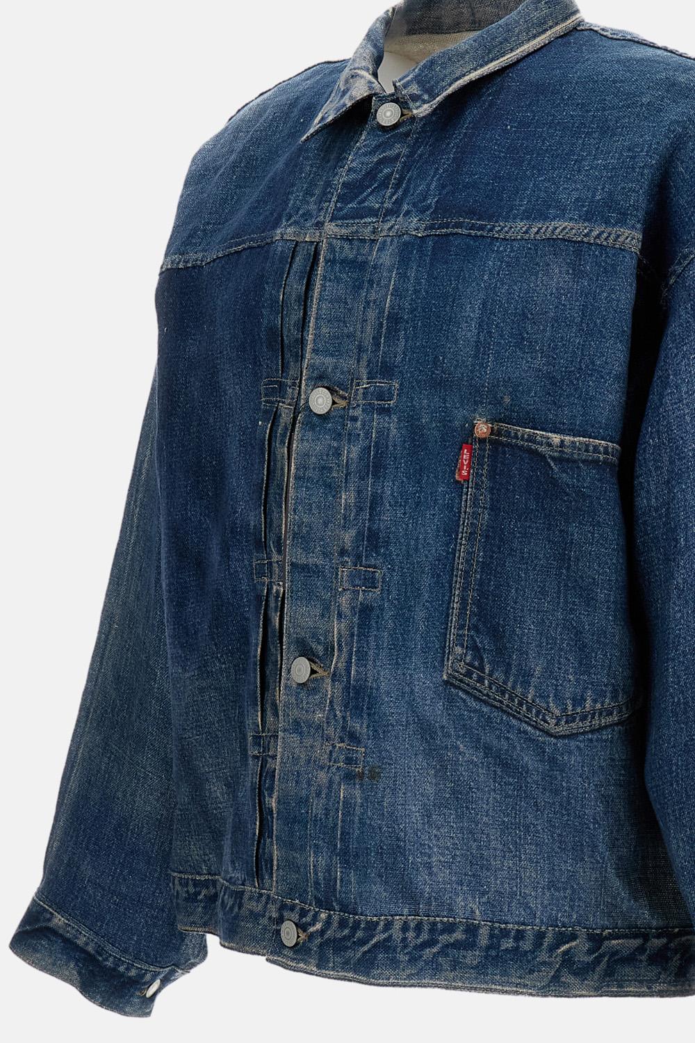 GIACCA EFFETTO DENIM STAMPATO - Image 3