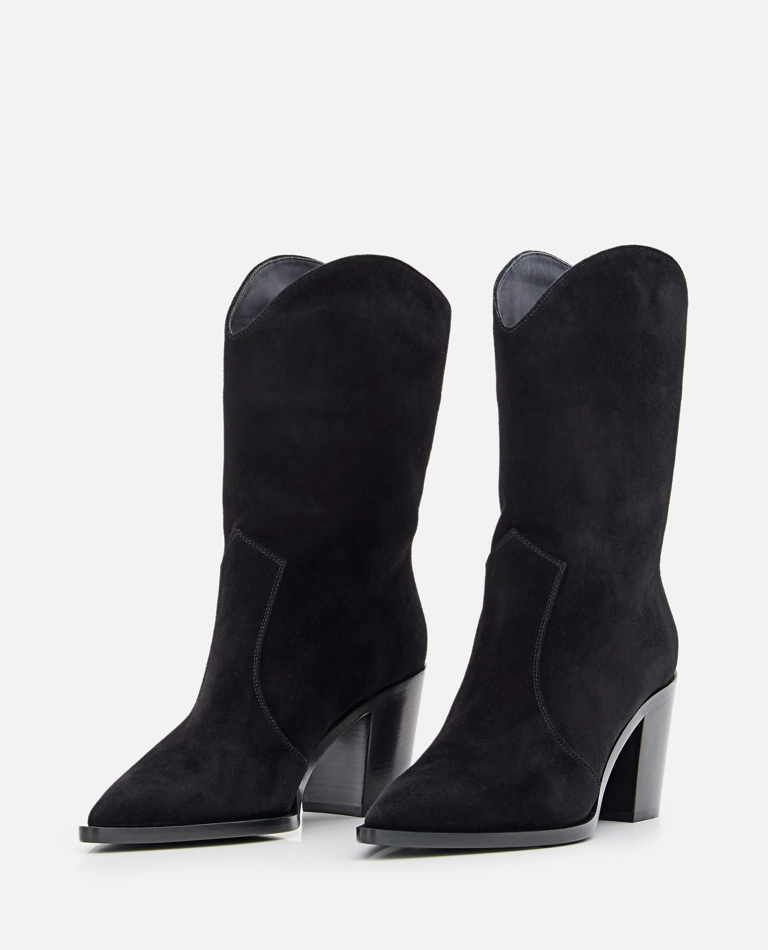 DENVER SUEDE TEXAN BOOTS - Image 2