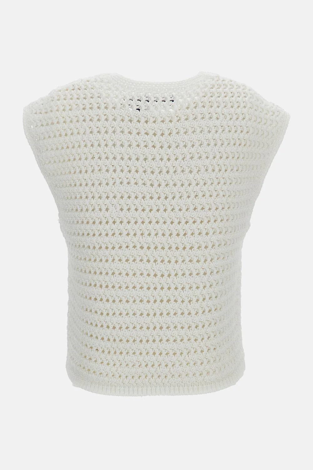 GILET IN COTONE ALL'UNCINETTO - Image 2