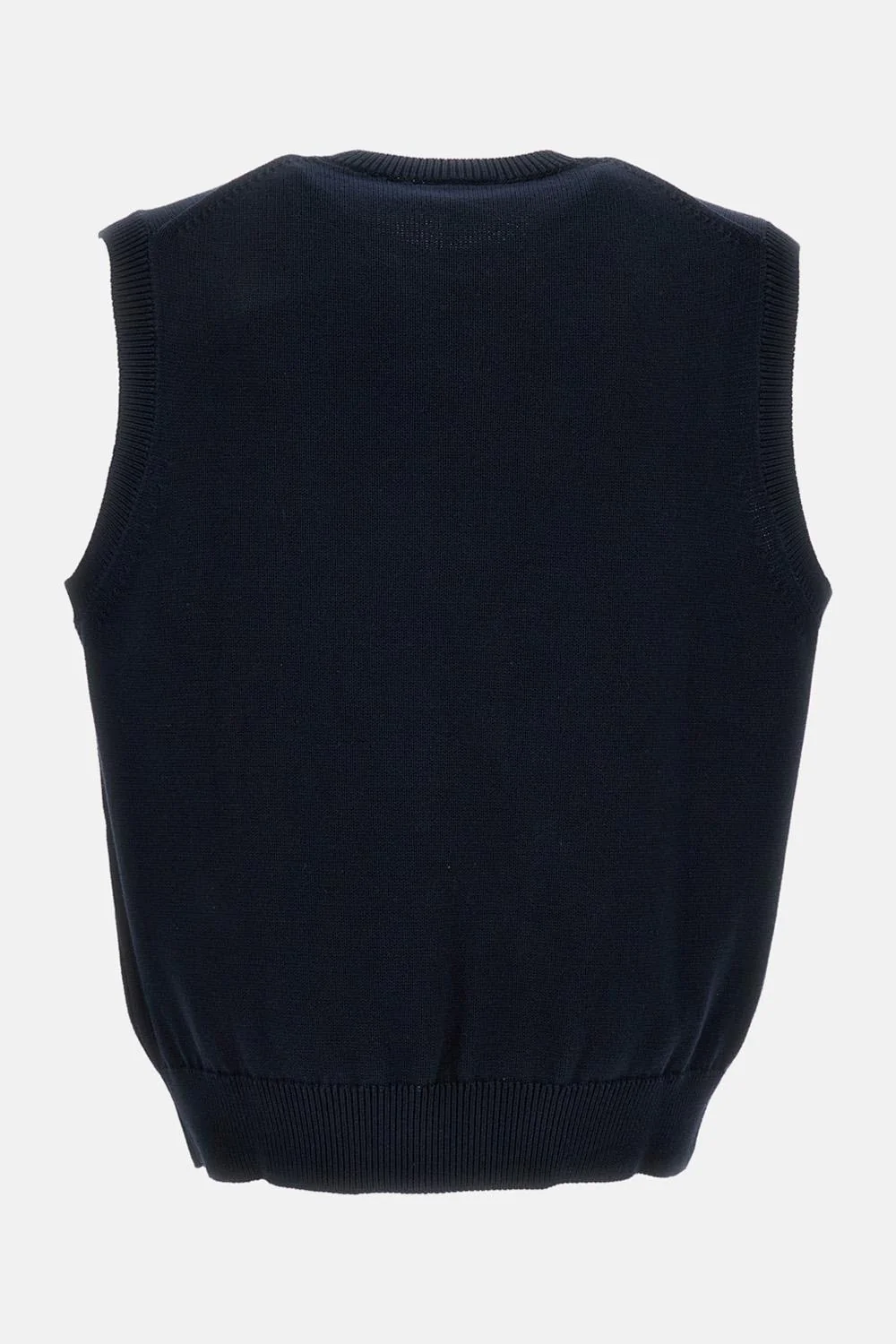 GILET IN COTONE JACQUARD - Image 2
