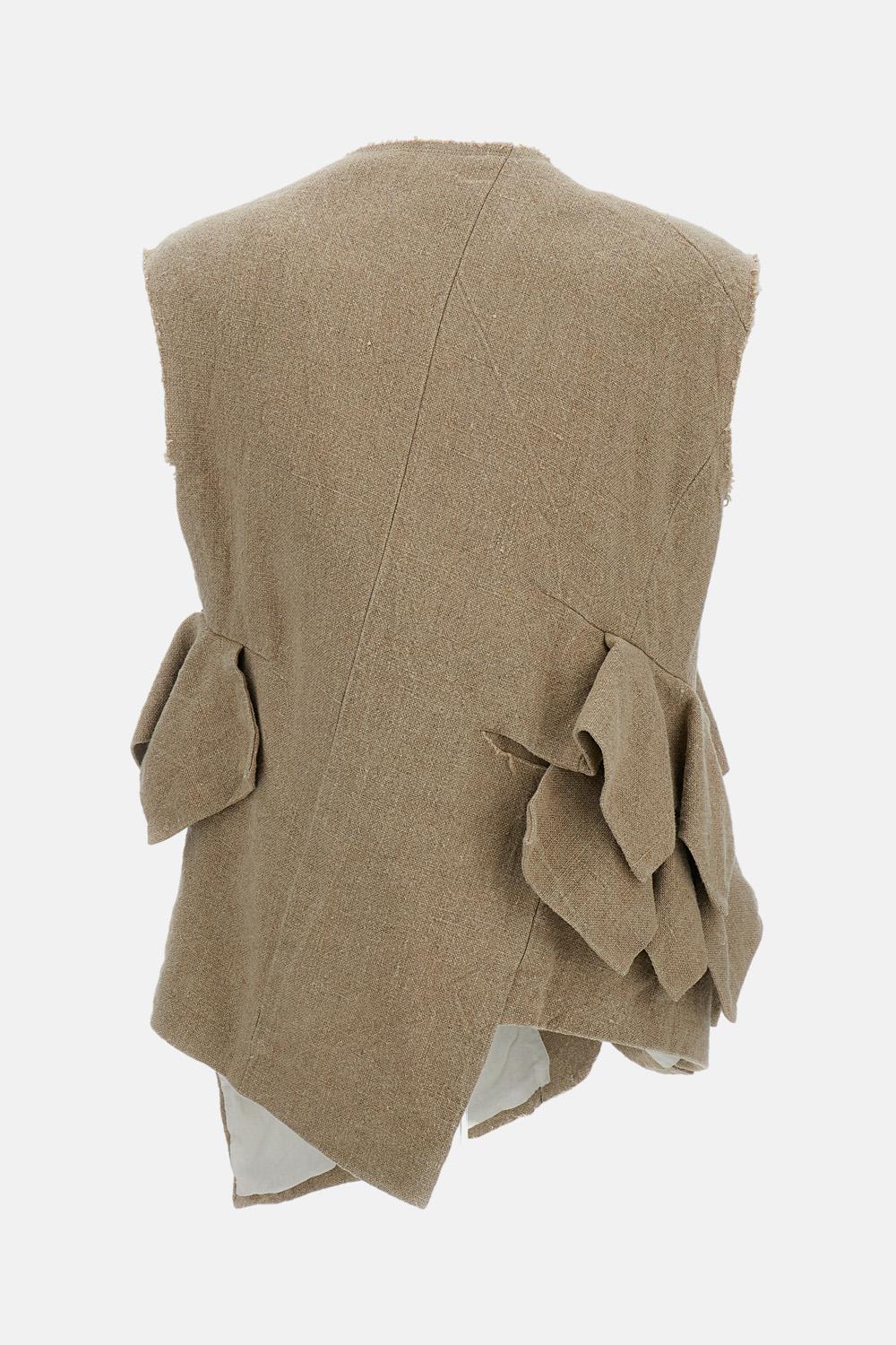 GILET IN LINO - Image 2