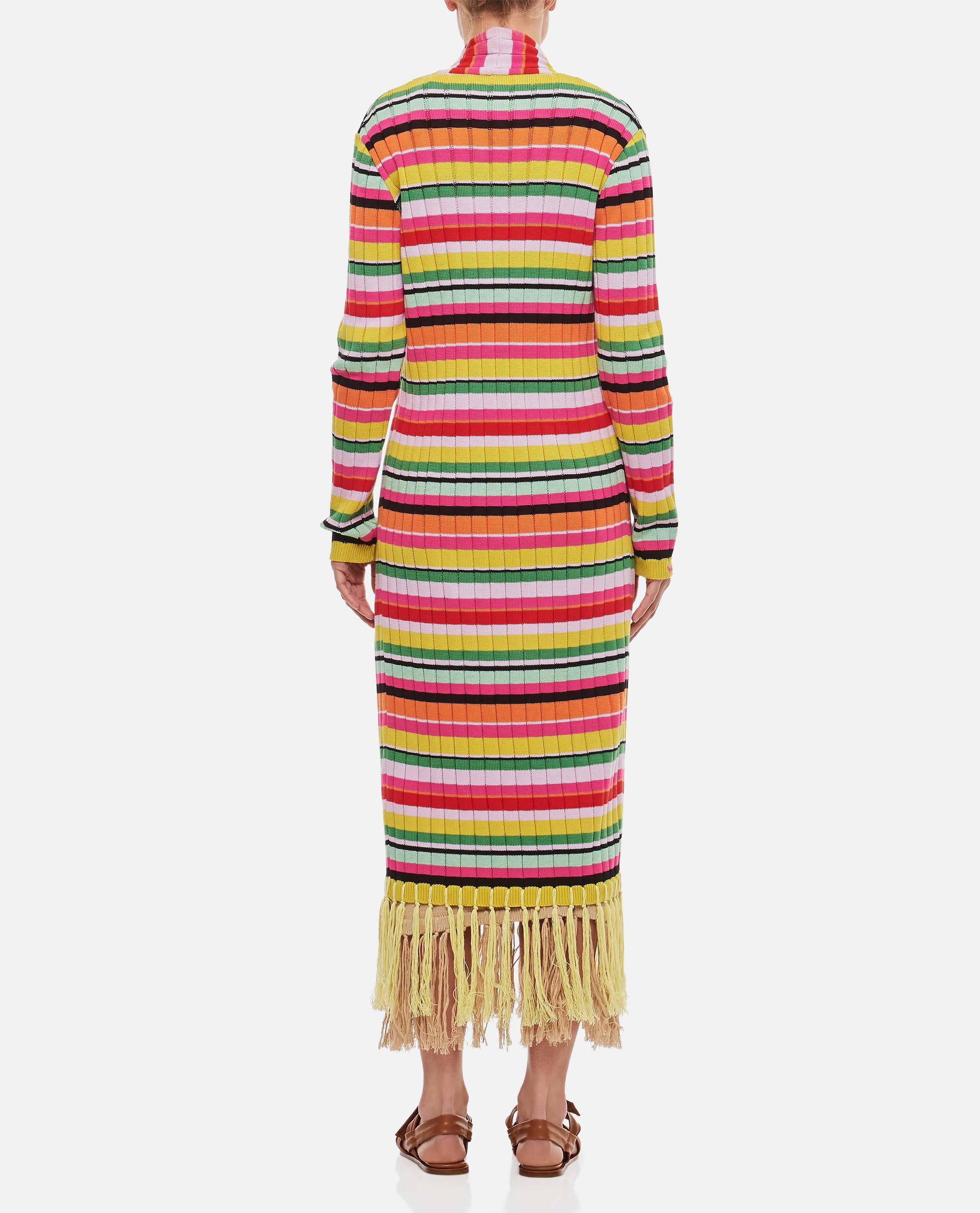 COTTON FRINGES LONG CARDIGAN - Image 3