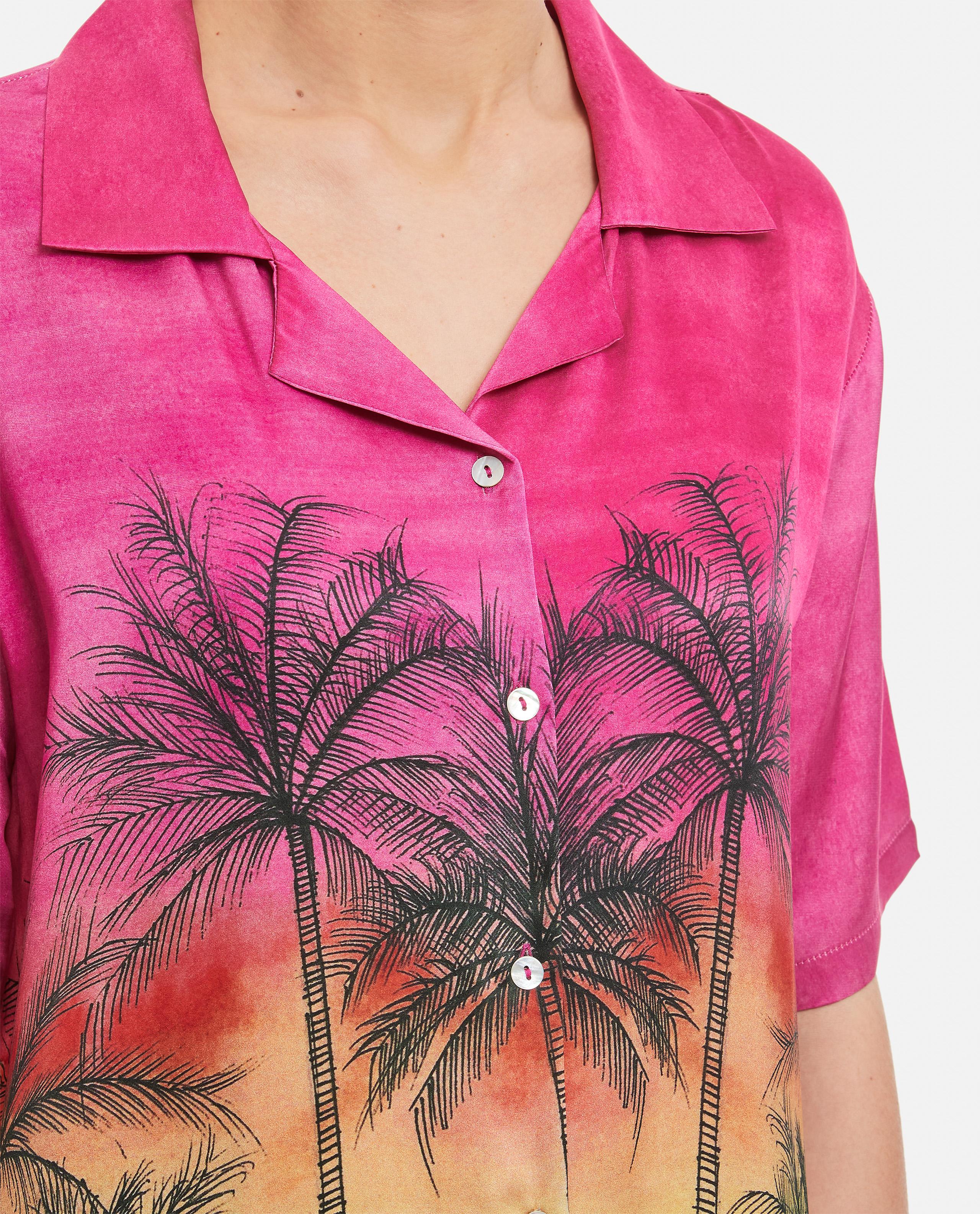 SHORT SLEEVES SILK SHIRT - Image 4