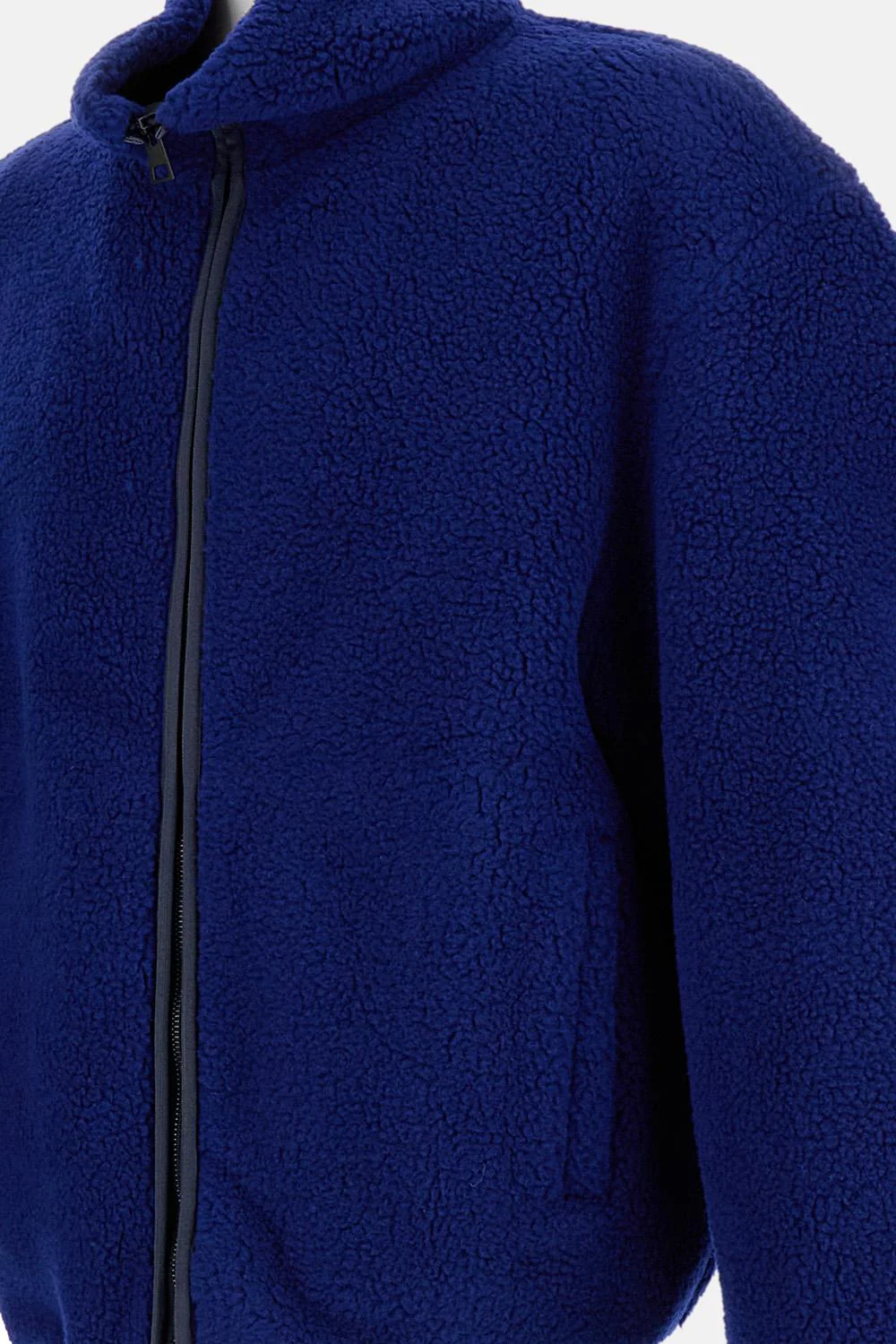 GIACCA BLOUSON IN FELPA CON CUCITURE COUTURE - Image 3