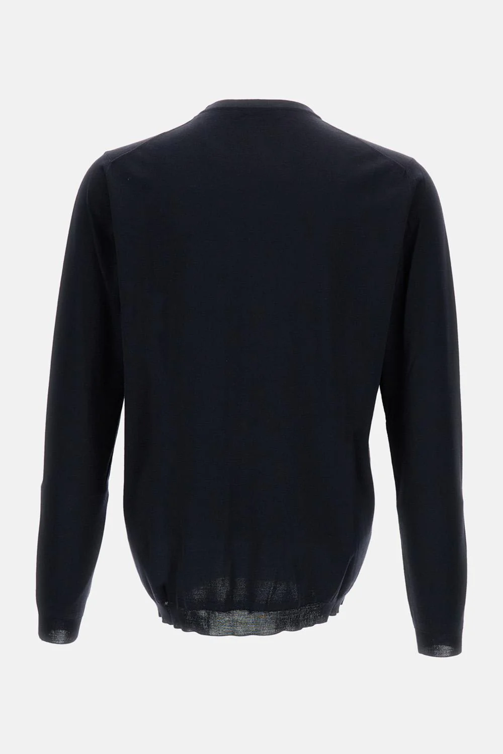 MAGLIA A MANICHE LUNGHE IN LANA MERINO EXTRAFINE - Image 2