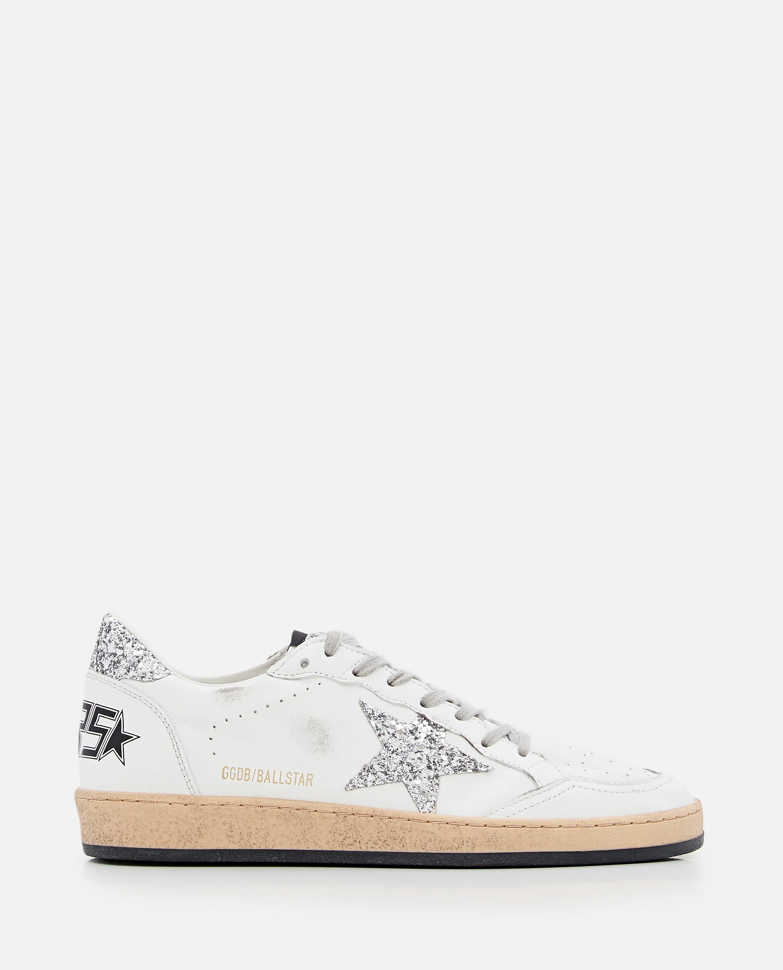 BALLSTAR SNEAKERS PELLE E GLITTER