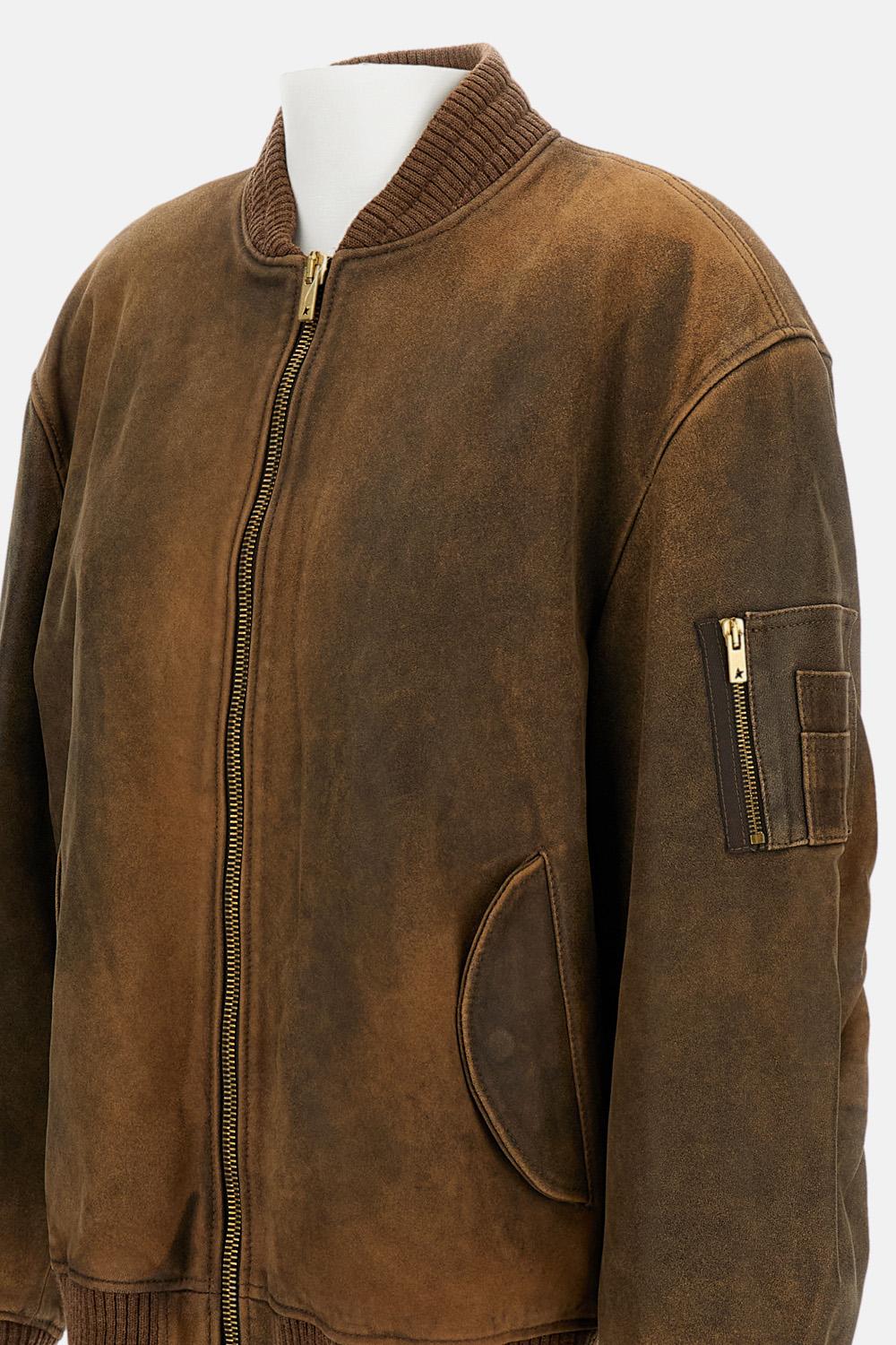 BOMBER IN PELLE IMBOTTITO - Image 3