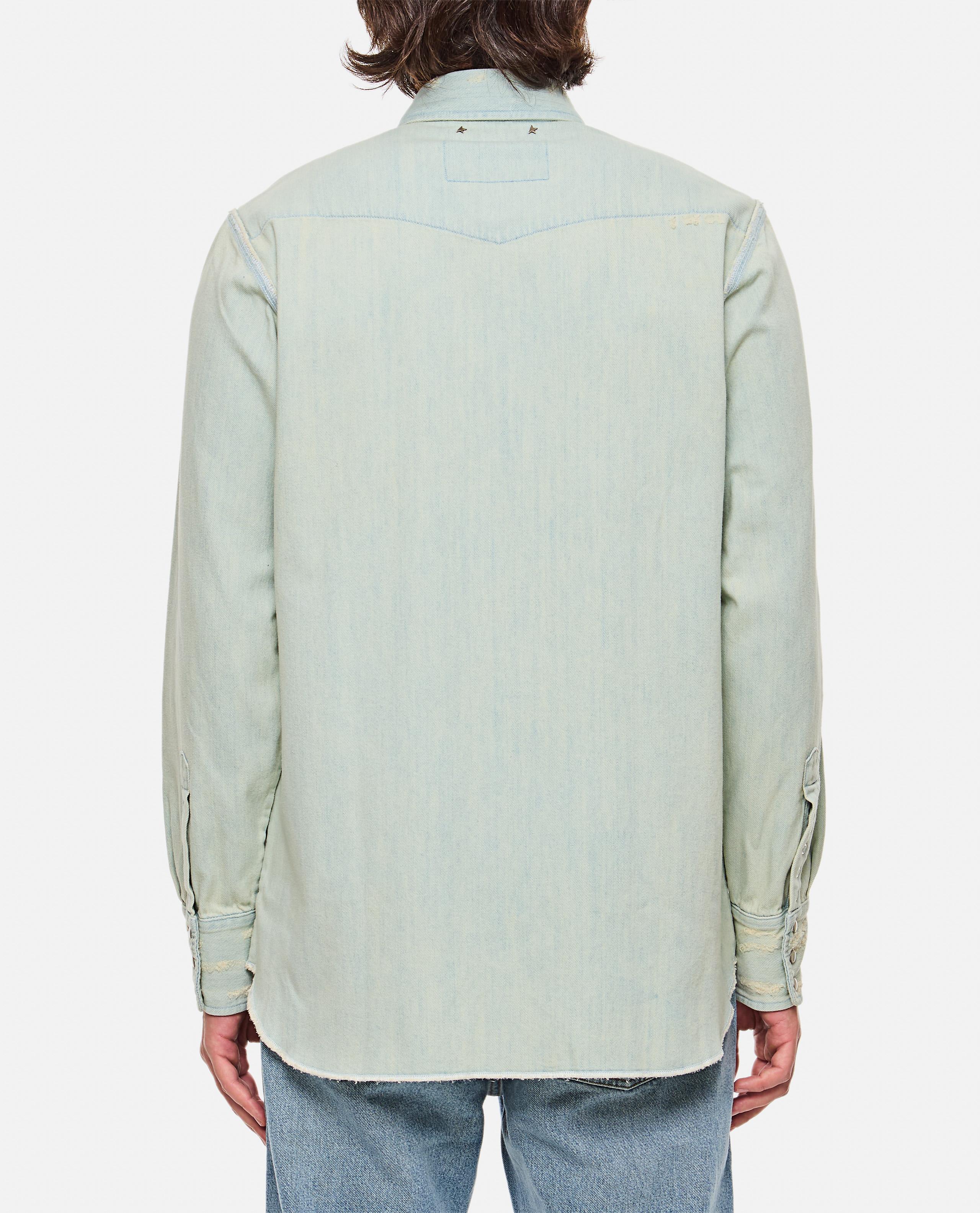 CAMICIA IN DENIM CON STRASS - Image 3
