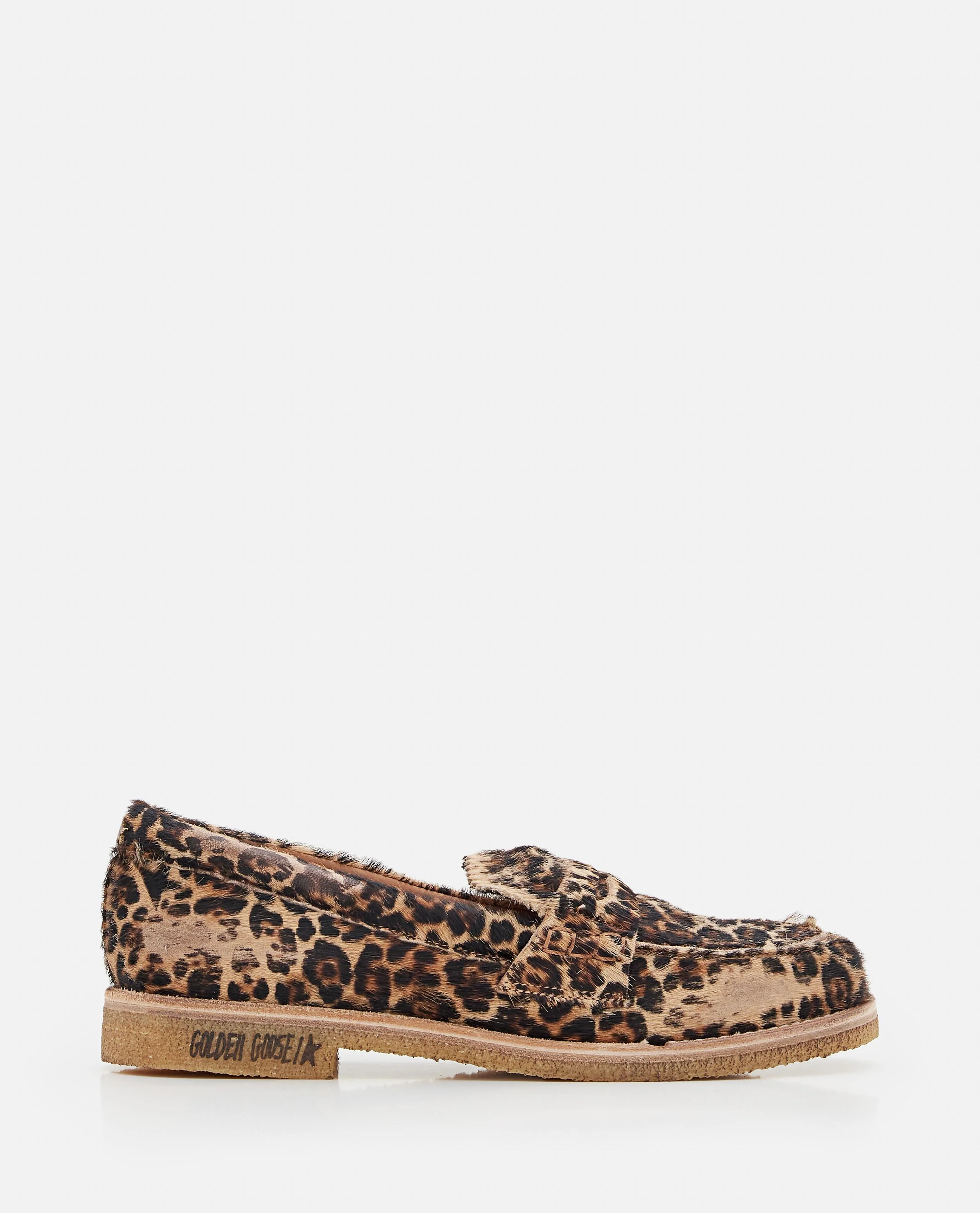 MOCASSINI JERRY IN CAVALLINO STAMPA LEOPARD