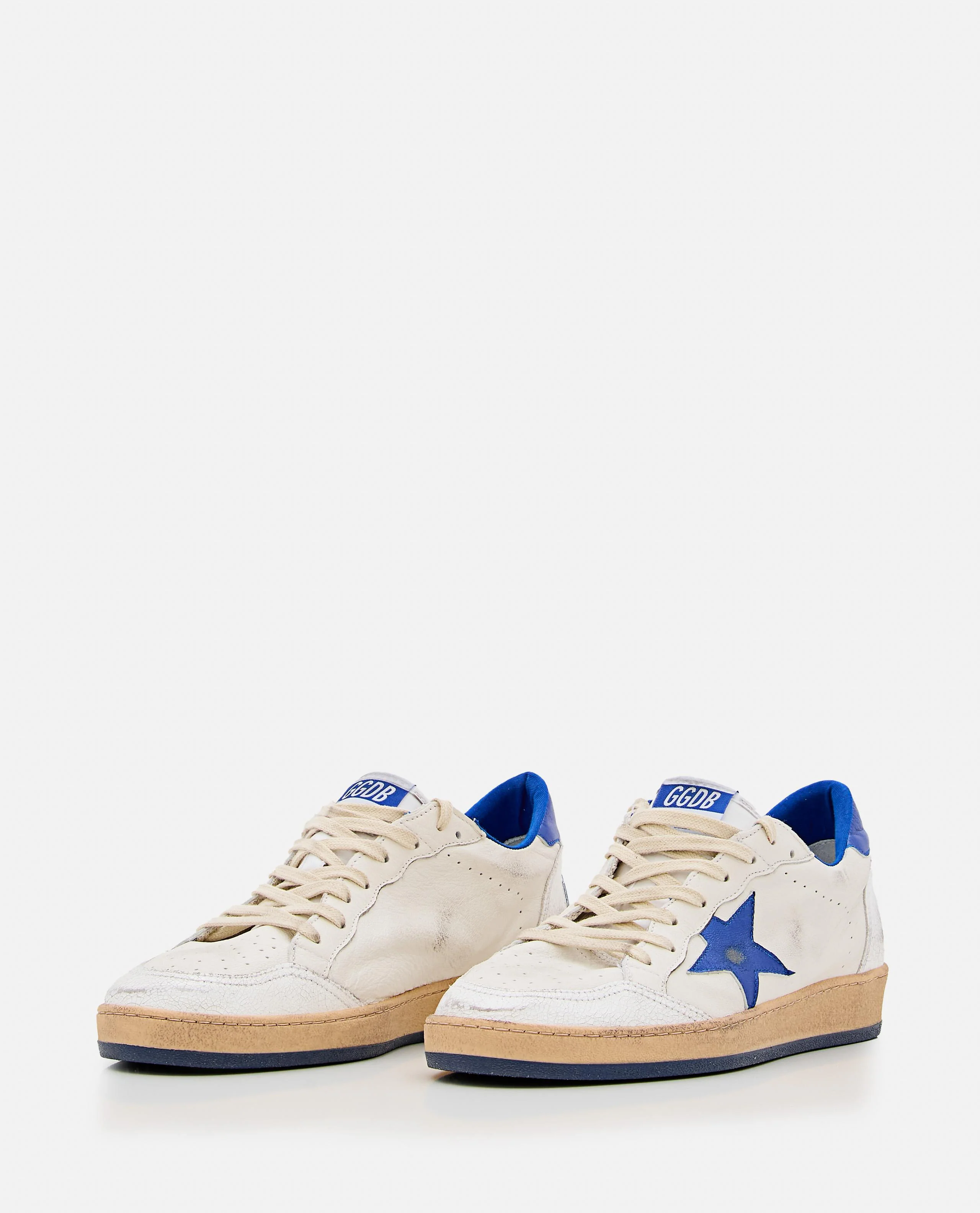SNEAKERS BALLSTAR BIANCHE CON STELLA BLU - Image 2