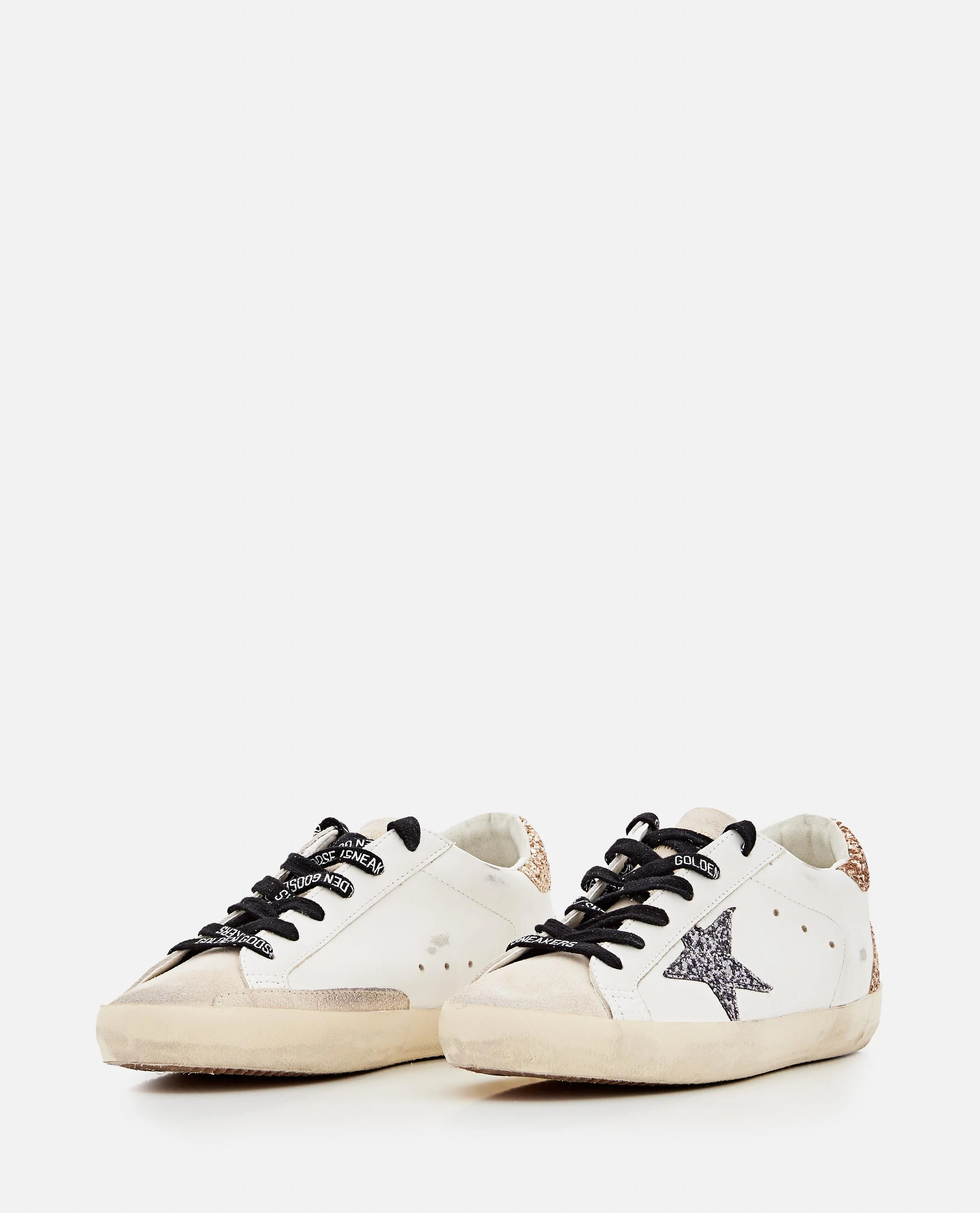 SNEAKERS SUPER STAR IN PELLE E GLITTER - Image 2