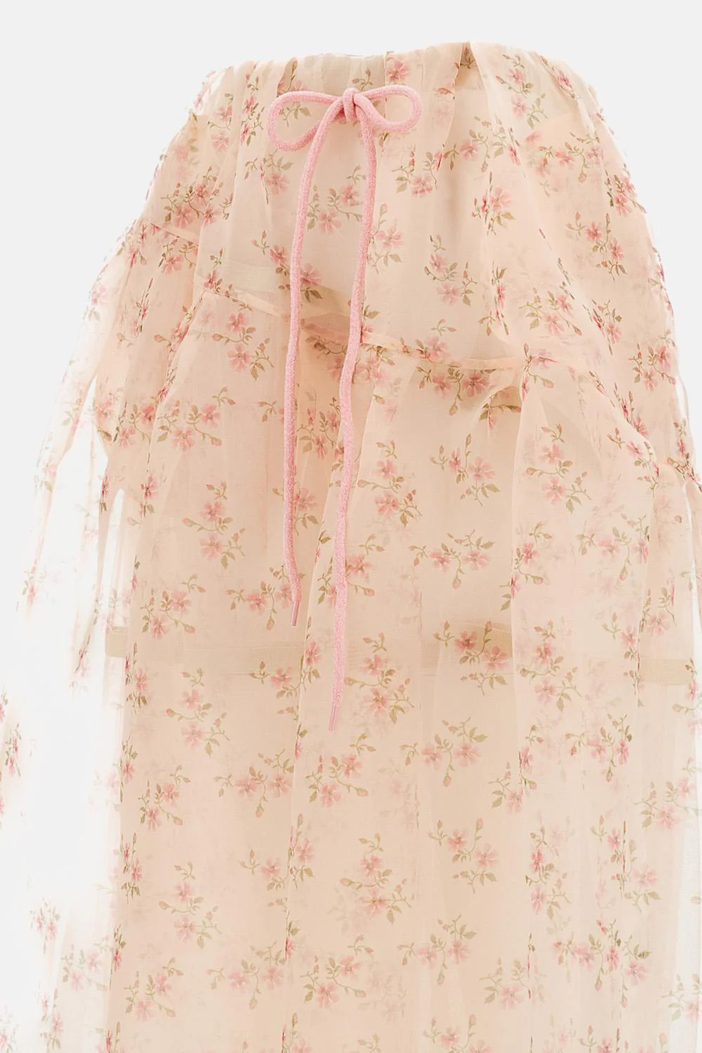GONA IN ORGANZA A FIORELLINI - Image 3