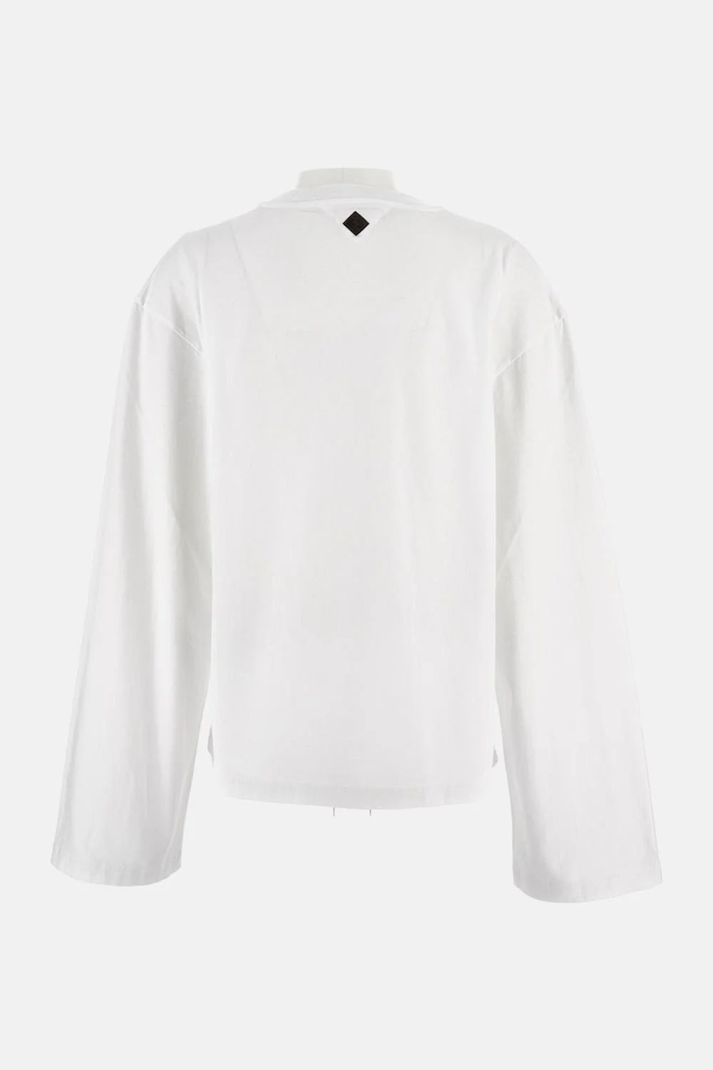 MAGLIA IN COTONE A MANICHE LUNGHE - Image 2