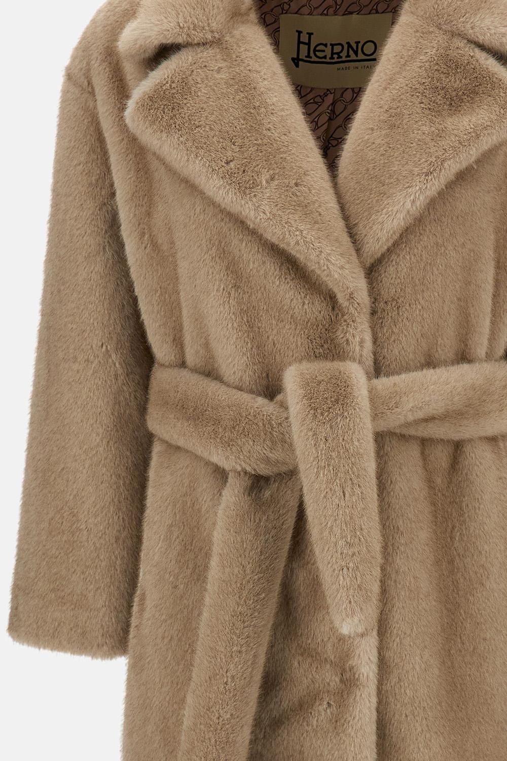 CAPPOTTO IN SOFT ALTERNATIVE FUR - Image 4