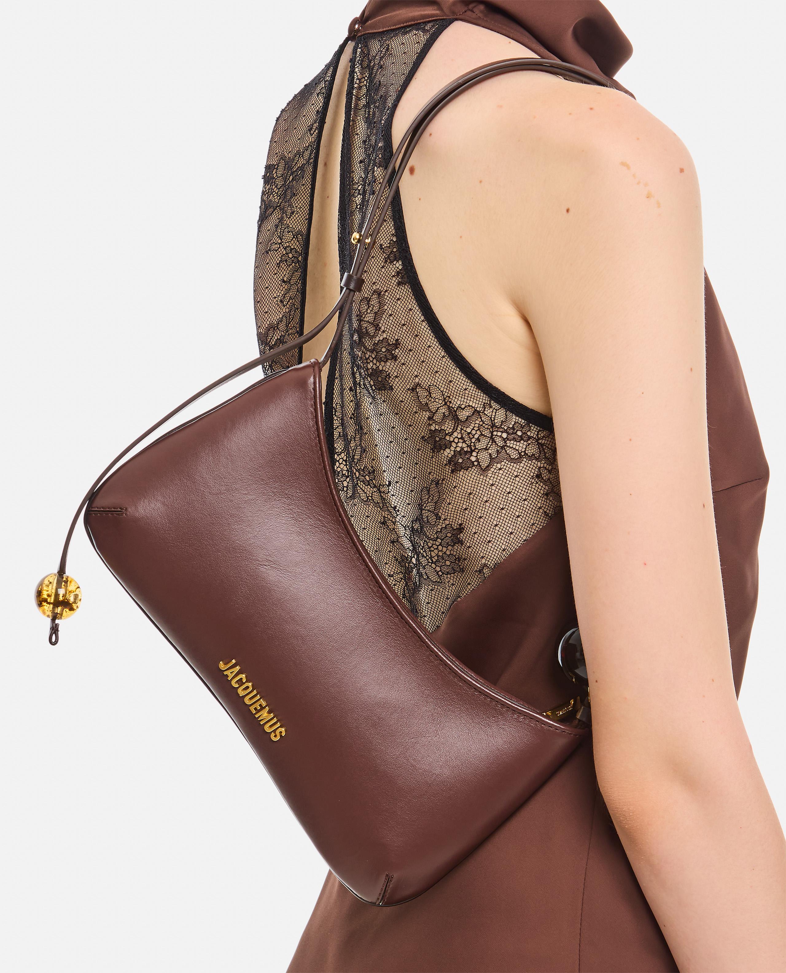 BORSA A TRACOLLA LE BISOU PERLE IN PELLE - Image 2