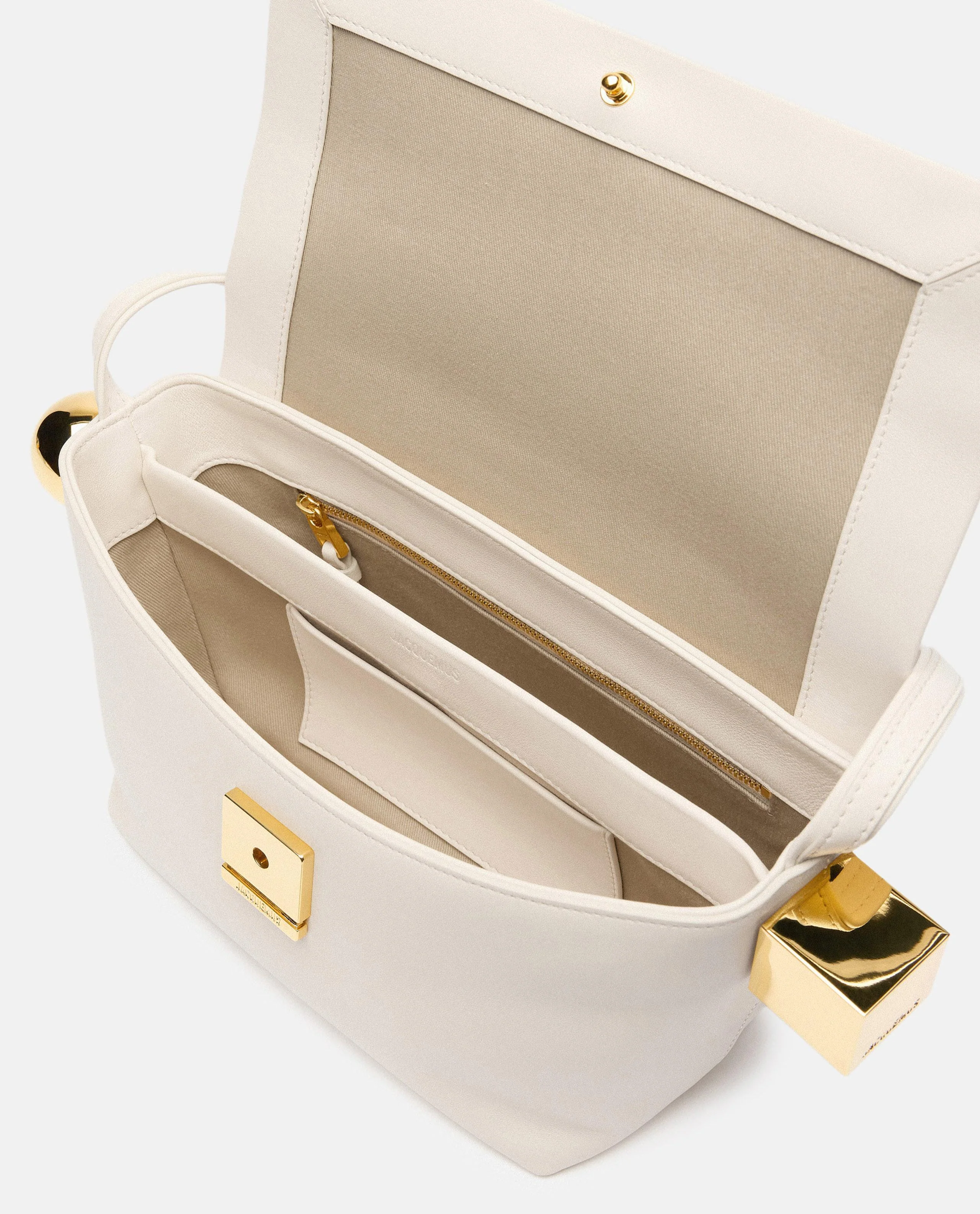LE ROND CARRE BORSA A SPALLA IN PELLE - Image 3