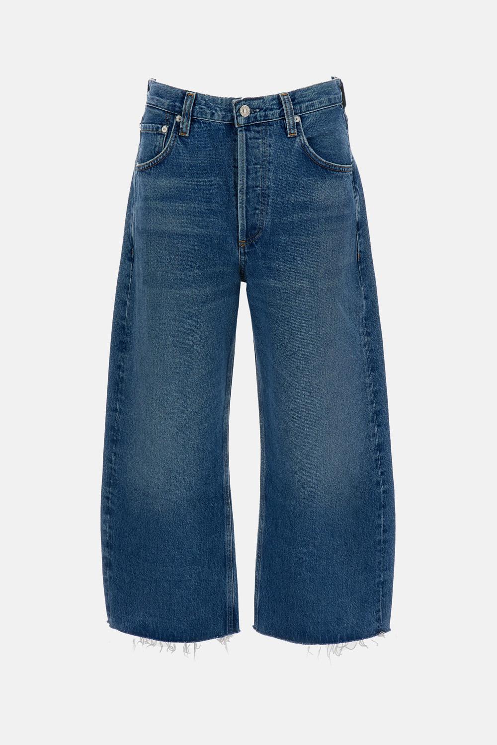 JEANS AYLA RAW HEM CROP IN CHAYA