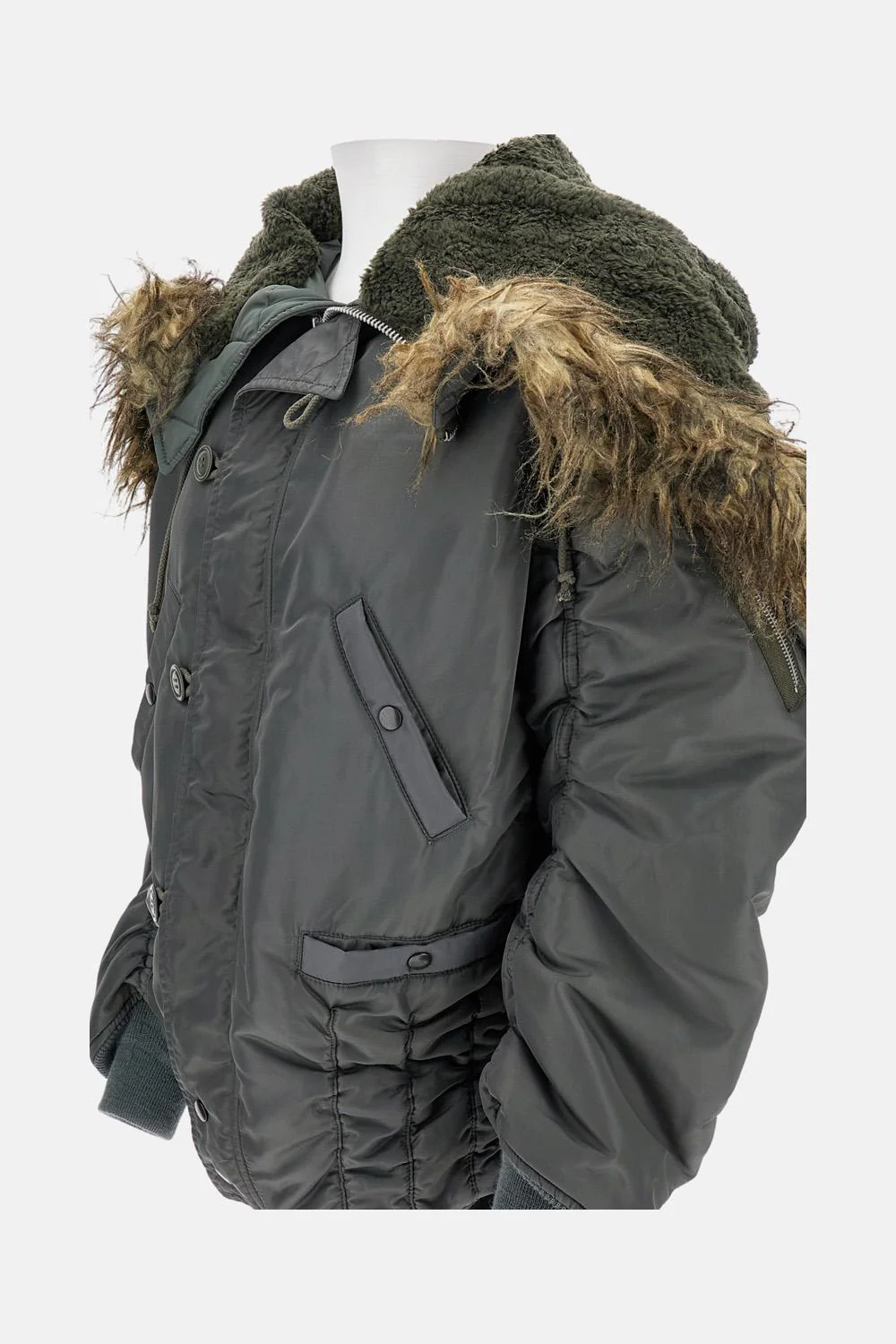 BOMBER CON PELLICCIA SINTETICA - Image 2